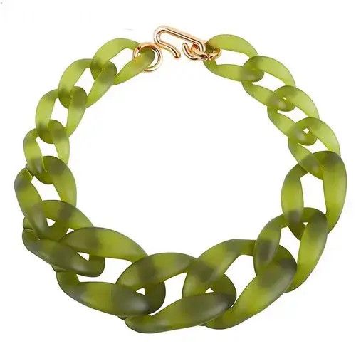 Other Women Oversize Acrylic Chain Necklace Size ONE SIZE - 2 Thumbnail
