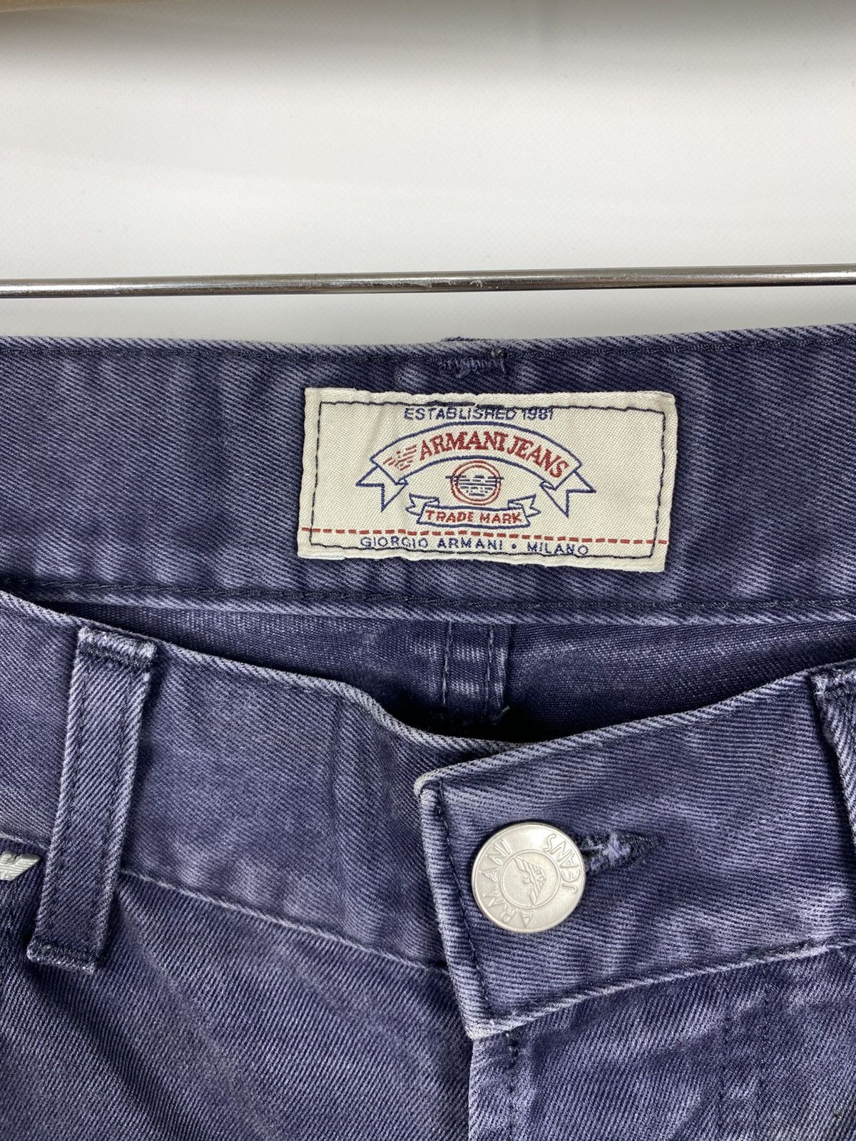 Armani Armani Jeans Vintage Men Denim Pants Navy Cotton size 34 Size US 34 / EU 50 - 3 Thumbnail