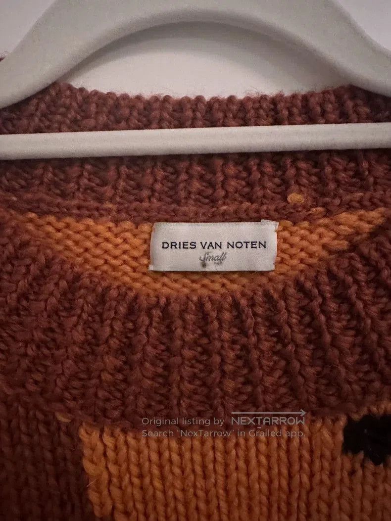 Dries Van Noten Dries Van Noten Floral Wool Sweater S. Size US S / EU 44-46 / 1 - 2 Thumbnail