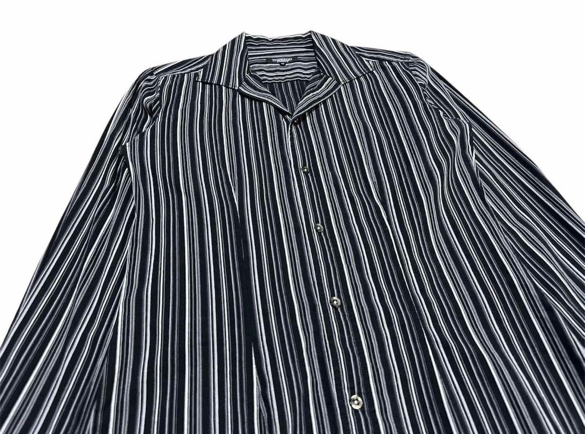 Tornado Mart 🔥Sick Y2K Tornado Mart Striped Shirt Size US M / EU 48-50 / 2 - 2 Thumbnail