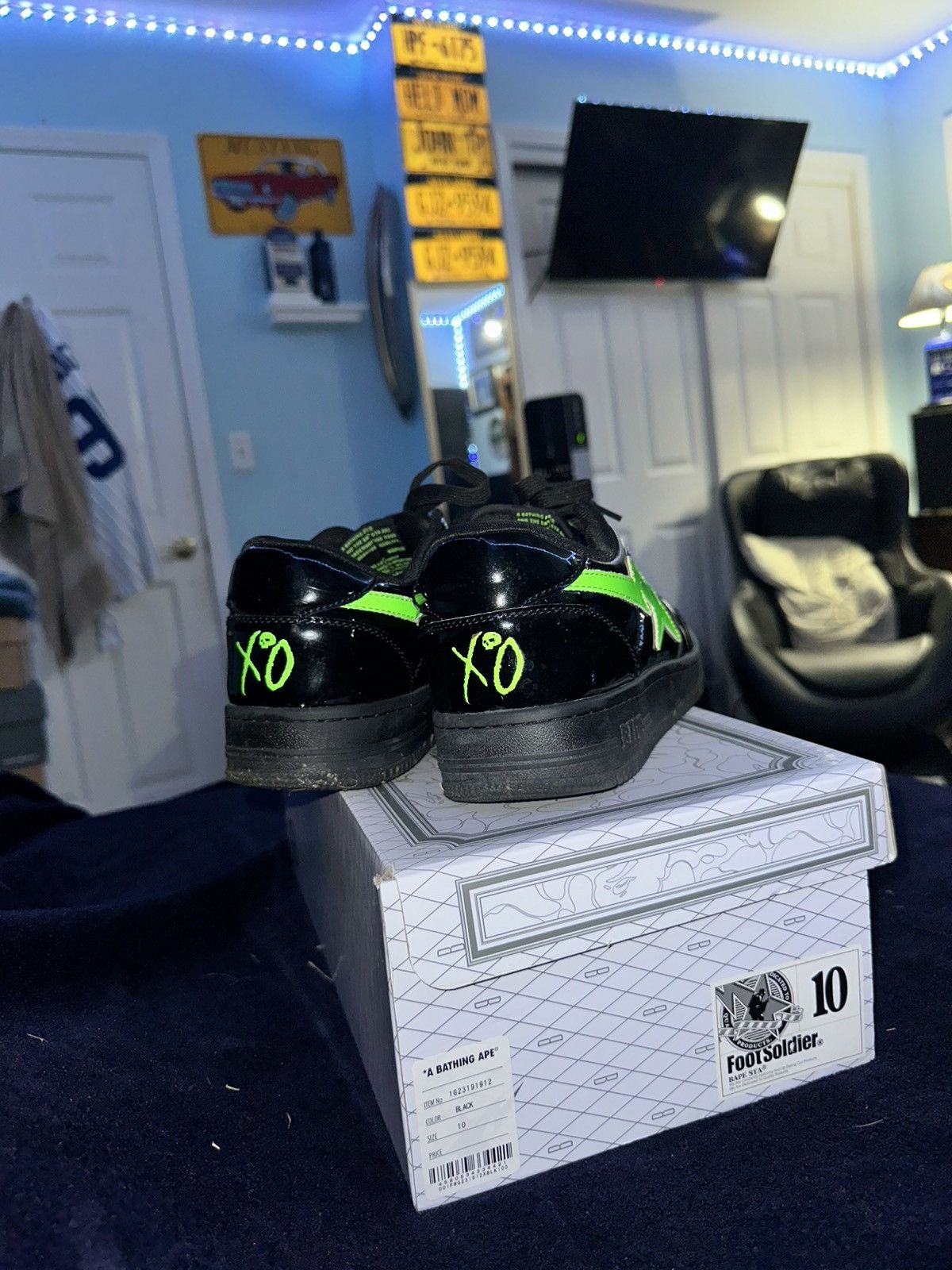 Bape BAPE x XO BAPESTA LOW Size US 10 / EU 43 - 7 Thumbnail