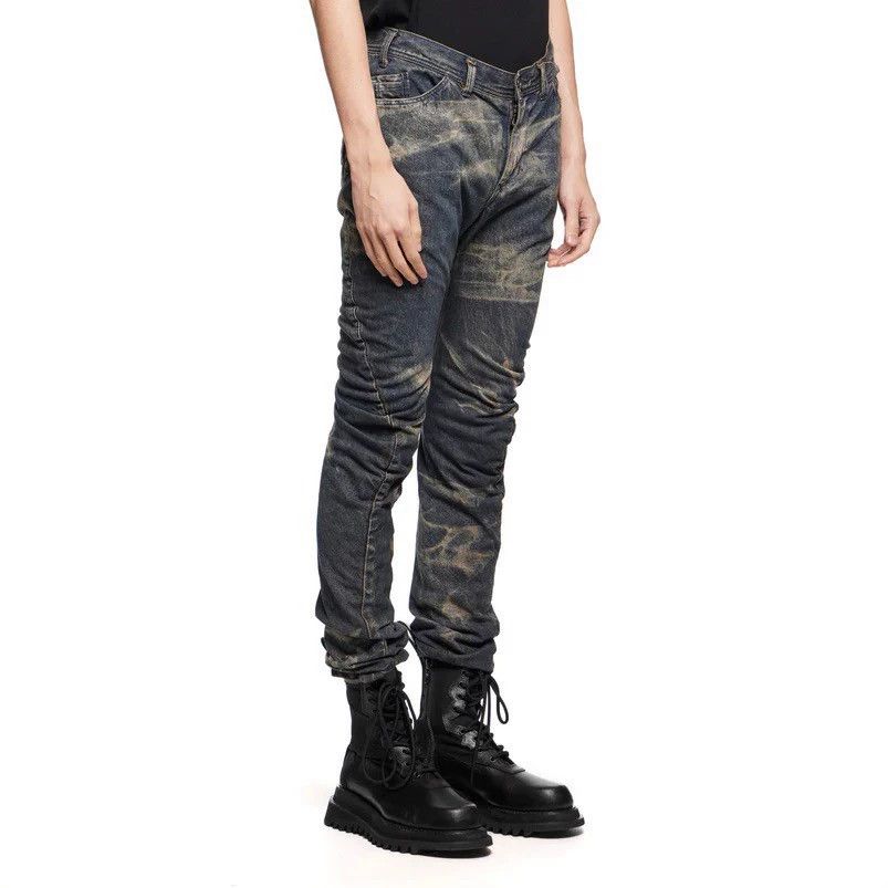 Julius Julius 7 Saber Spiral 10oz Dark Wash Jeans 1/2/3 Size US 30 / EU 46 - 7 Thumbnail