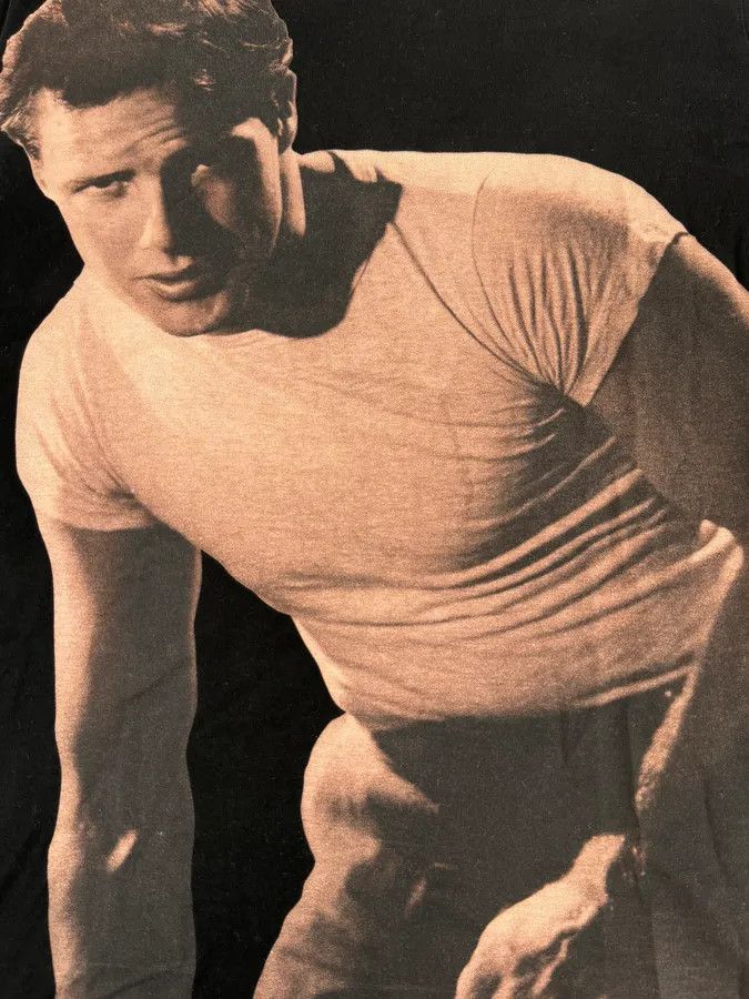 Dolce & Gabbana 2000s Dolce & Gabbana Marlon Brando Black T-Shirt Size US S / EU 44-46 / 1 - 7 Thumbnail