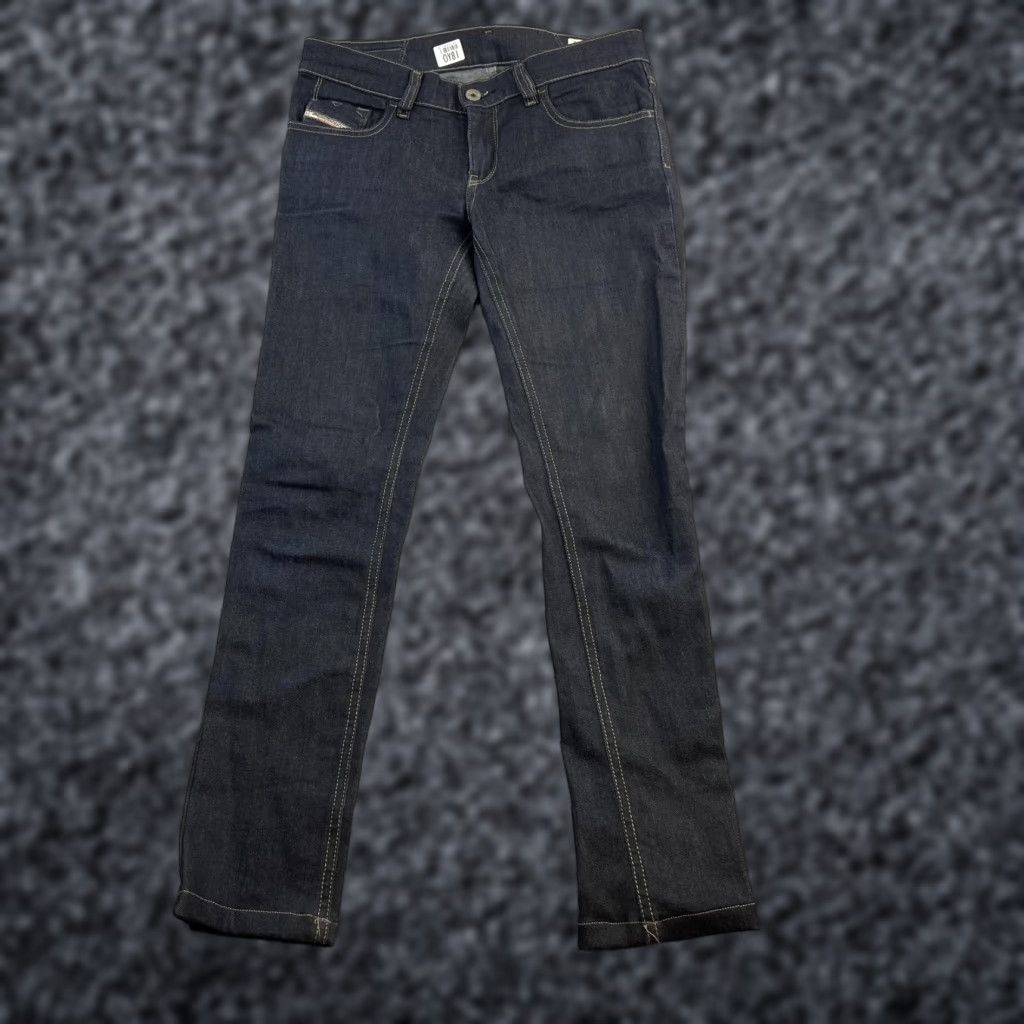 Diesel Diesel LIVY Jeans Womens 28 Blue Dark Wash Skinny Stretch Denim Classic Size 28" / US 6 / IT 42 - 1 Thumbnail