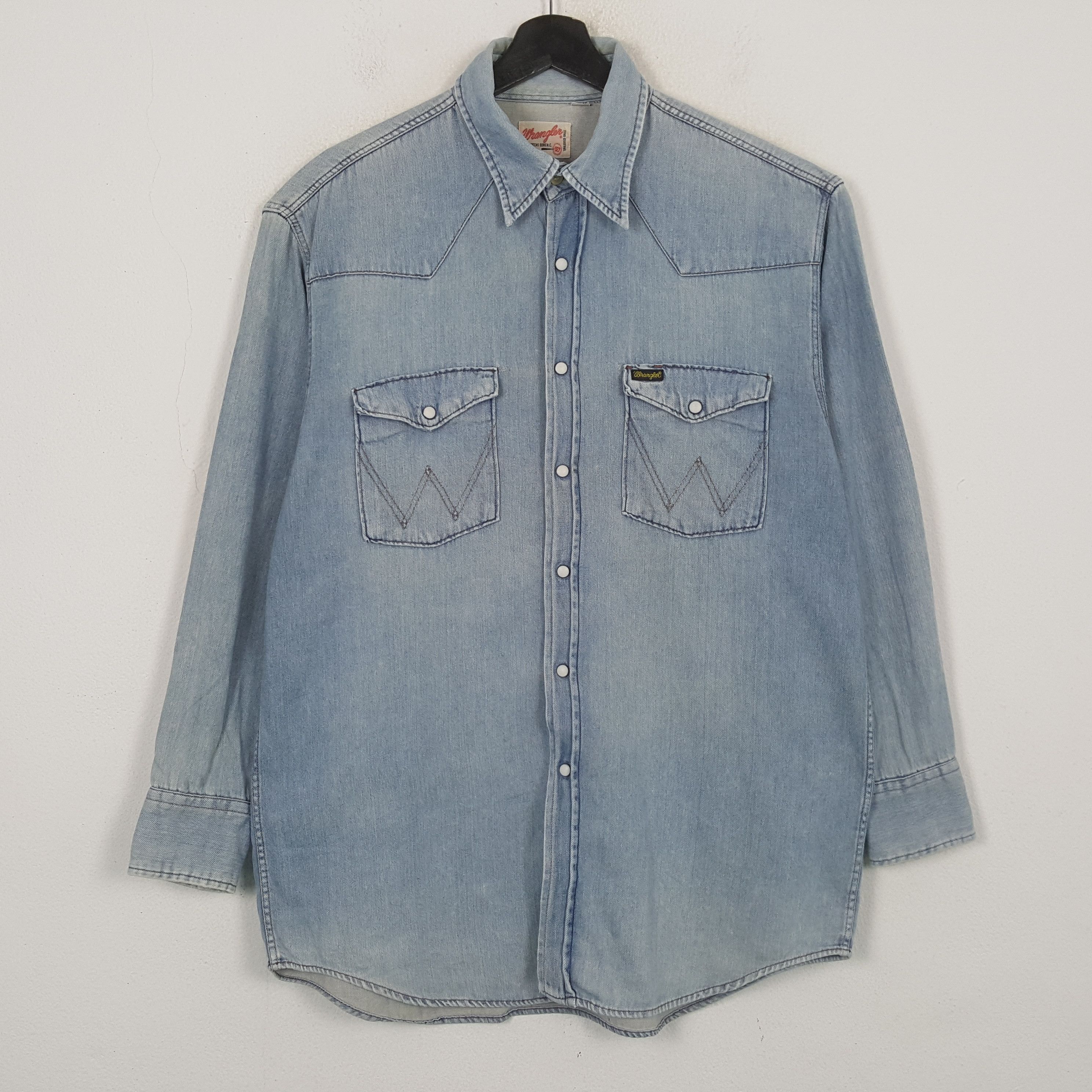 Wrangler Wrangler Casual Style Shirt RR29 Size US L / EU 52-54 / 3 - 1 Thumbnail
