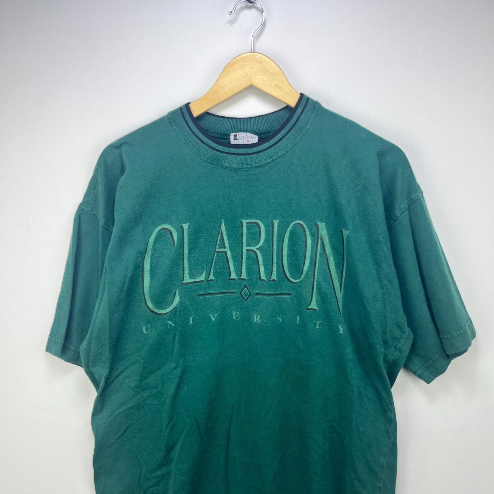 Vintage Vintage 90s Clarion University T Shirt Media Medium Size US M / EU 48-50 / 2 - 2 Thumbnail