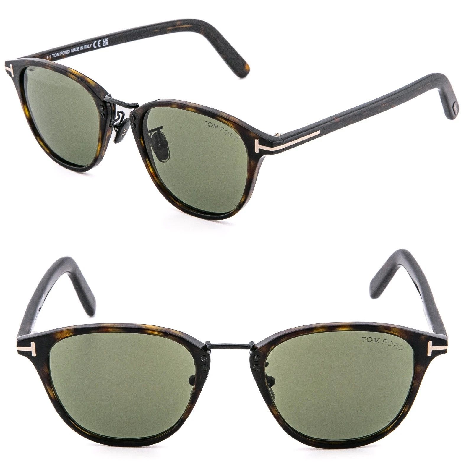 Tom Ford TOM FORD TF1049D 52N Brown Havana Sunglass 1049 FT1049 Size ONE SIZE - 1 Thumbnail