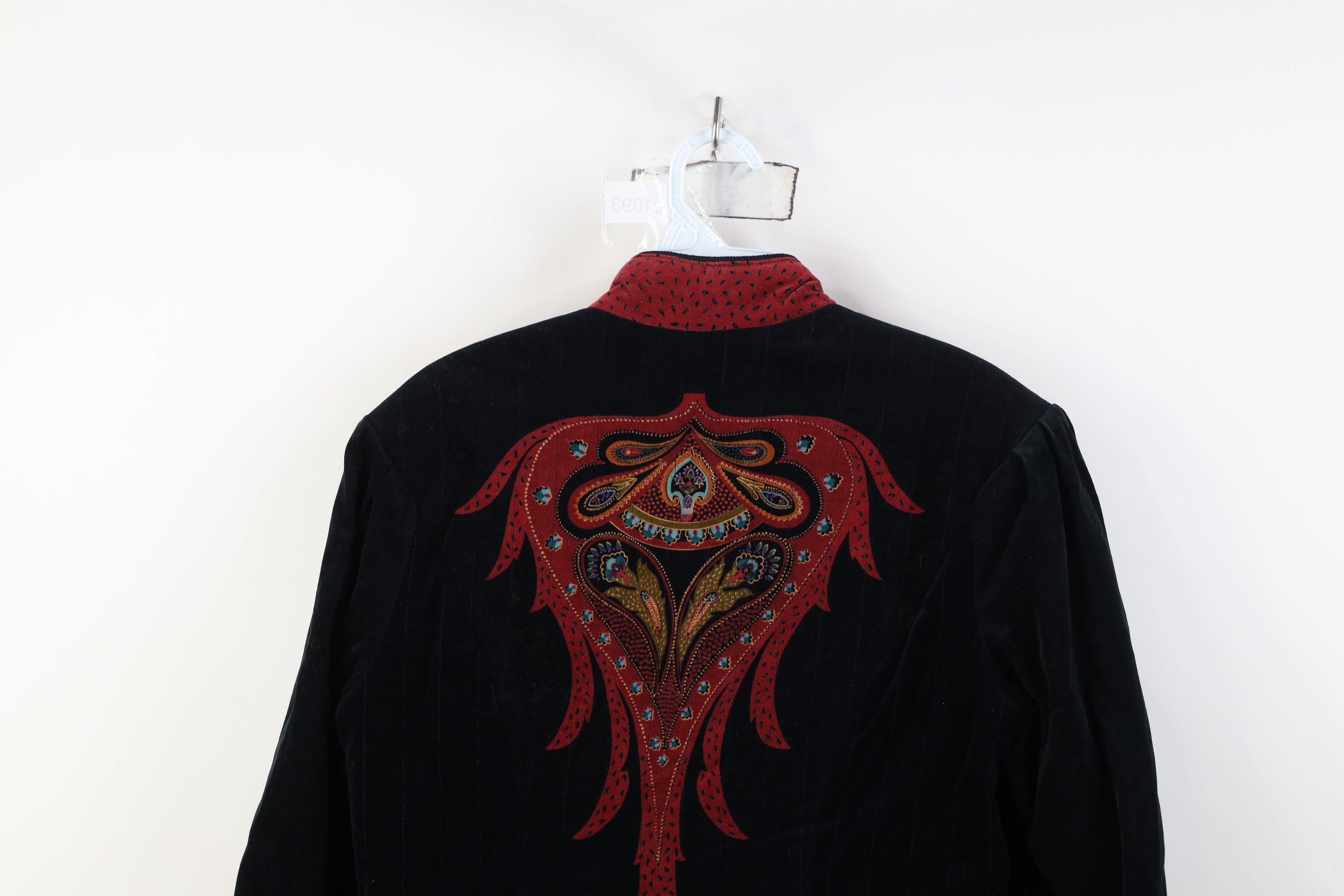 Vintage Deadstock Vintage 70s Streetwear Velour Quilted Jacket Size L / US 10 / IT 46 - 14 Thumbnail