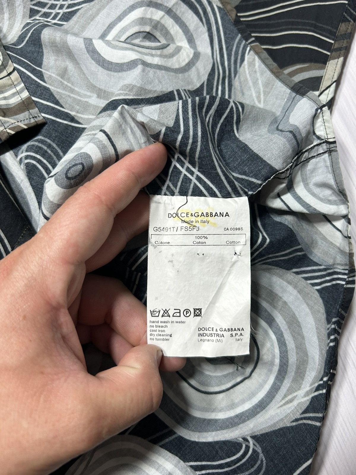 Dolce & Gabbana Rare Dolce Gabbana Martini Colored Shirt Size 15 3/4 - 40 Size US M / EU 48-50 / 2 - 11 Thumbnail