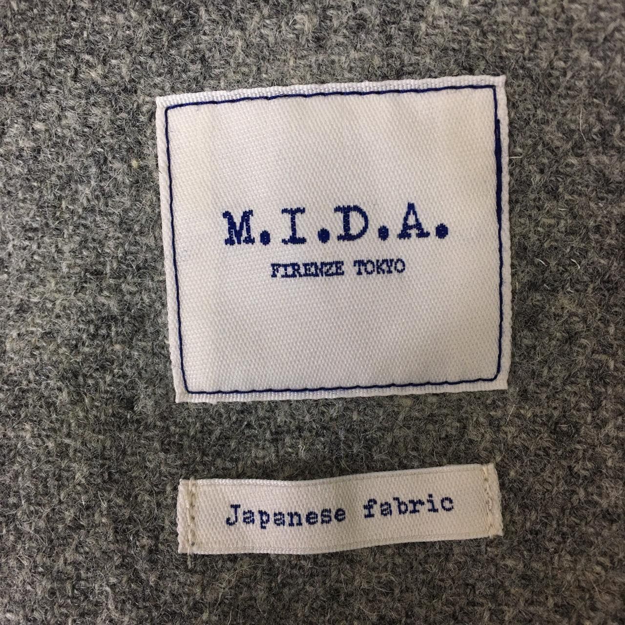 Vintage Vtg MIDA FIRENZE TOKYO Japanese Fabric Blazer Size M / US 6-8 / IT 42-44 - 3 Thumbnail