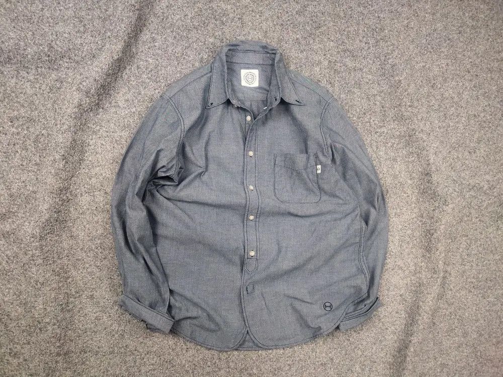Japanese Brand Style For Creative Life Hands Work Long sleeve Shirt Japan Size US L / EU 52-54 / 3 - 1 Thumbnail