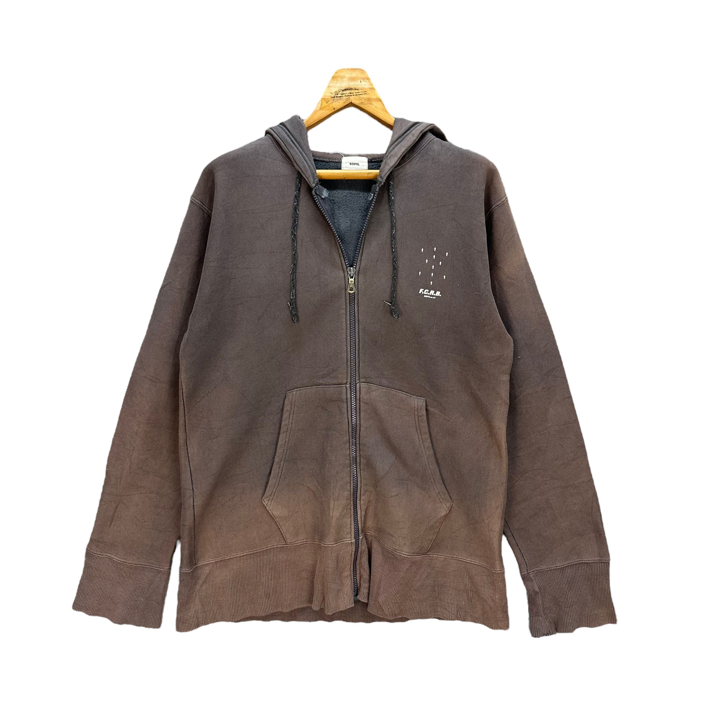 24S/S ファッション Soph. FCRB FC Real Bristol Zip Up Hoodie