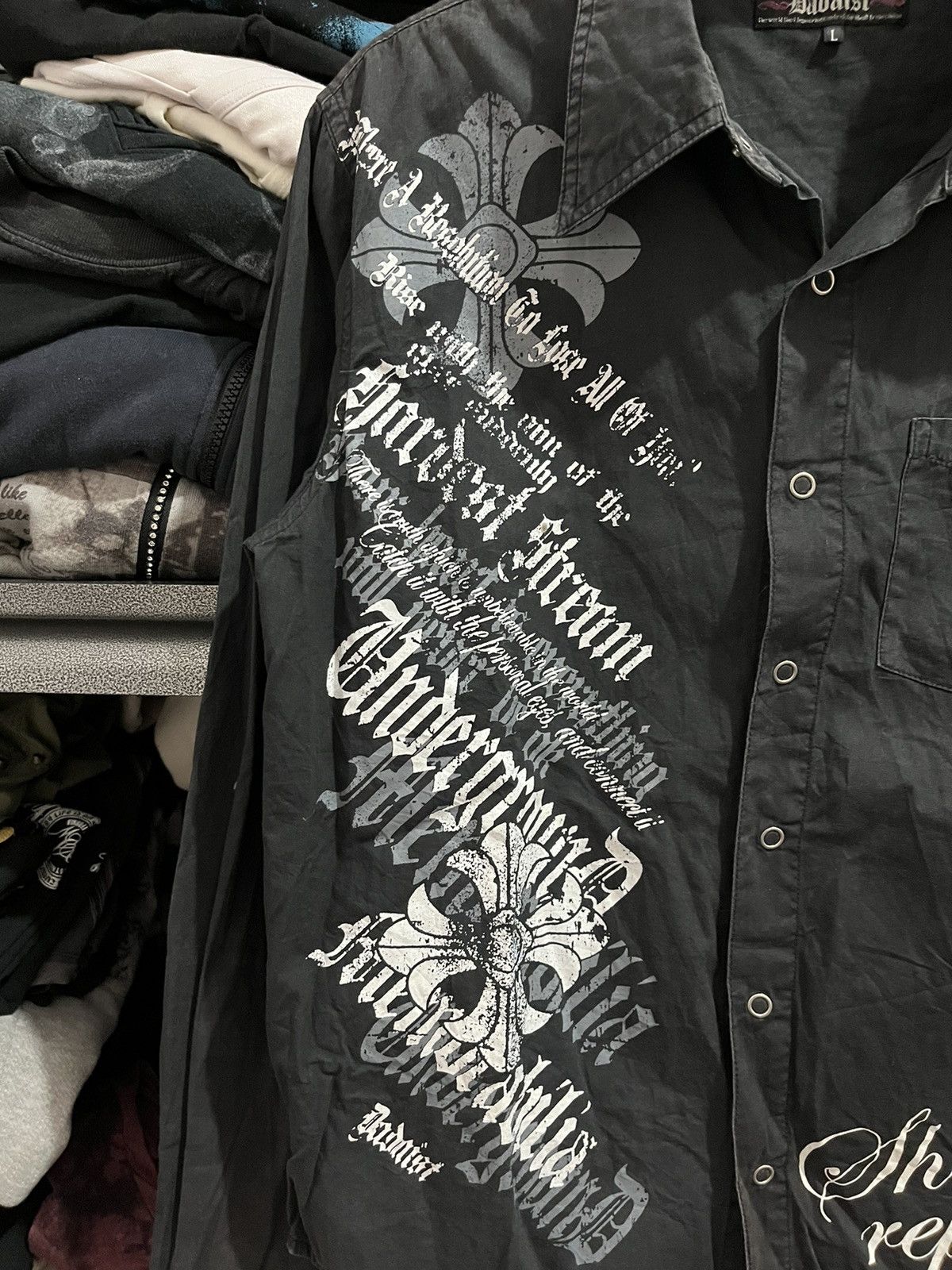 Hysteric Glamour Dadaist poem shirt Size US M / EU 48-50 / 2 - 3 Thumbnail