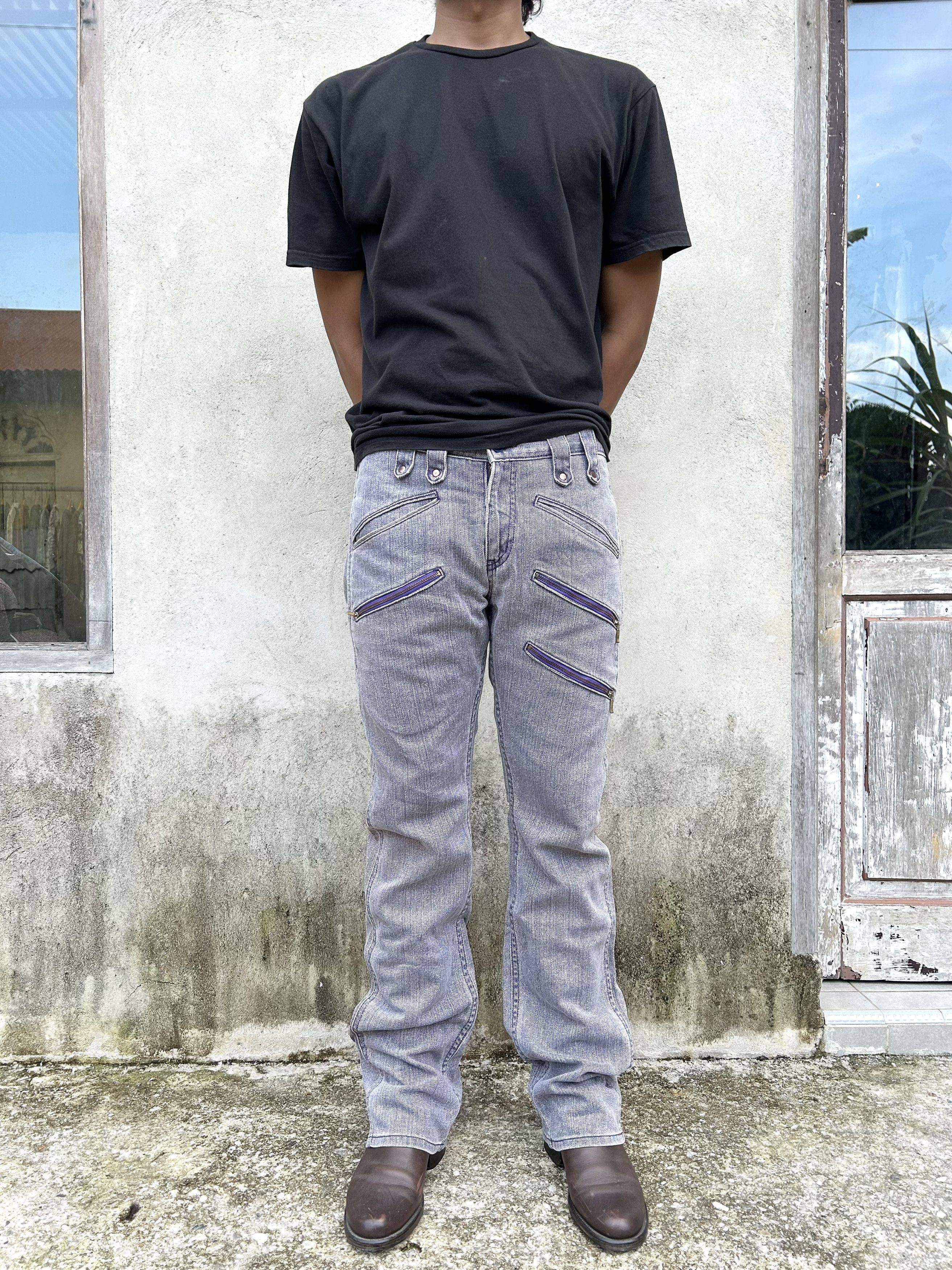 Beams Japan Beams multi zipper jeans Size US 32 / EU 48 - 8 Thumbnail