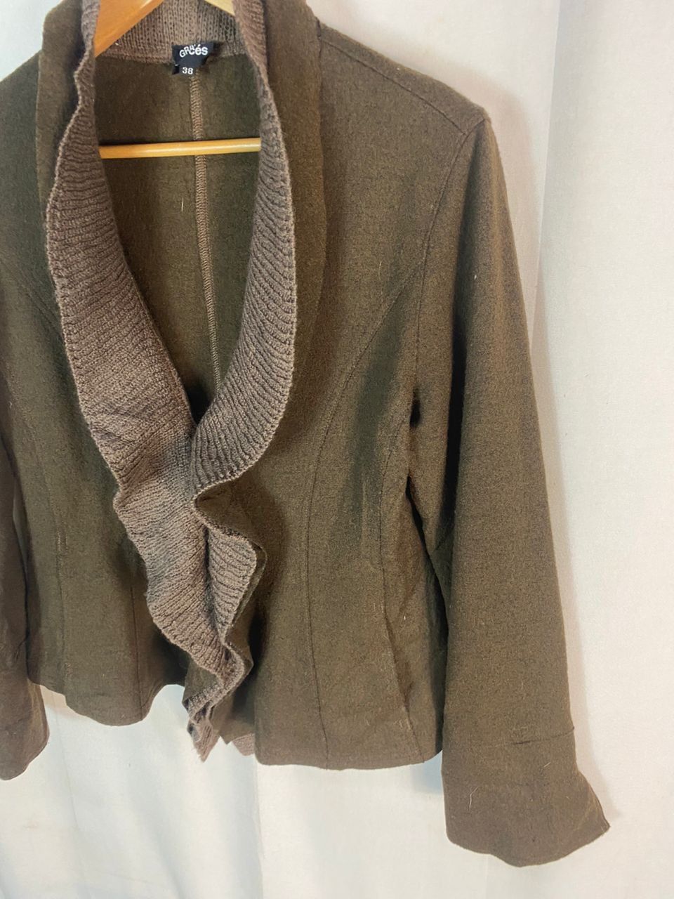 Designer × Japanese Brand × Vintage Grand succes wool cardigan sweater Size S / US 4 / IT 40 - 2 Thumbnail