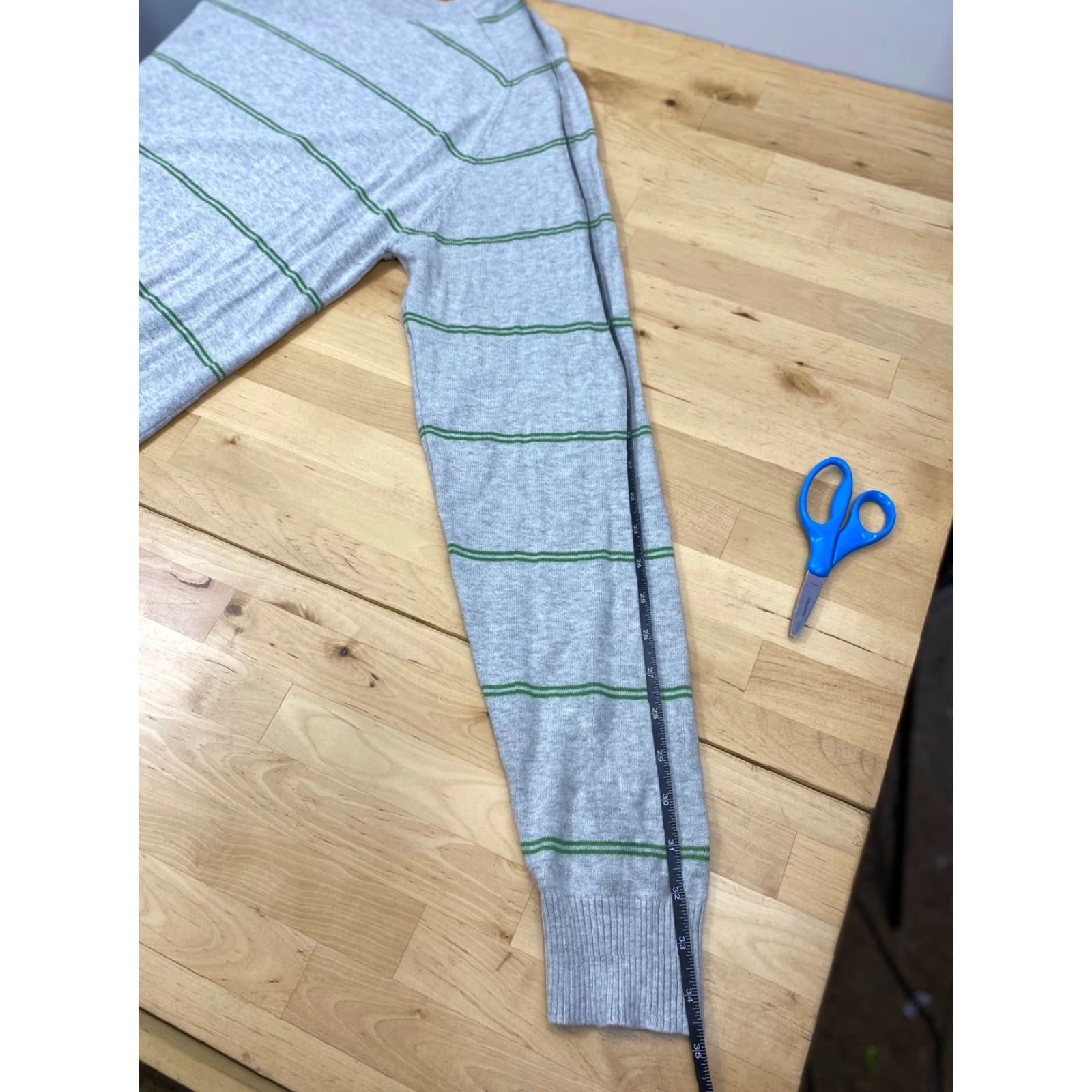 O'Neill O'Neill Men Long Sleeve Pullover Shirt XL Gray Green Crew Neck Striped Vintage No Size US XL / EU 56 / 4 - 7 Thumbnail