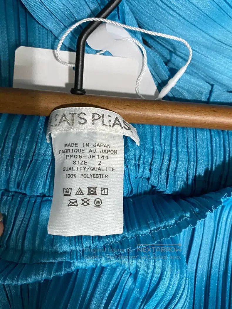 Issey Miyake Issey Miyake Blue Trousers Size 25" / US 0 / IT 36 - 6 Thumbnail