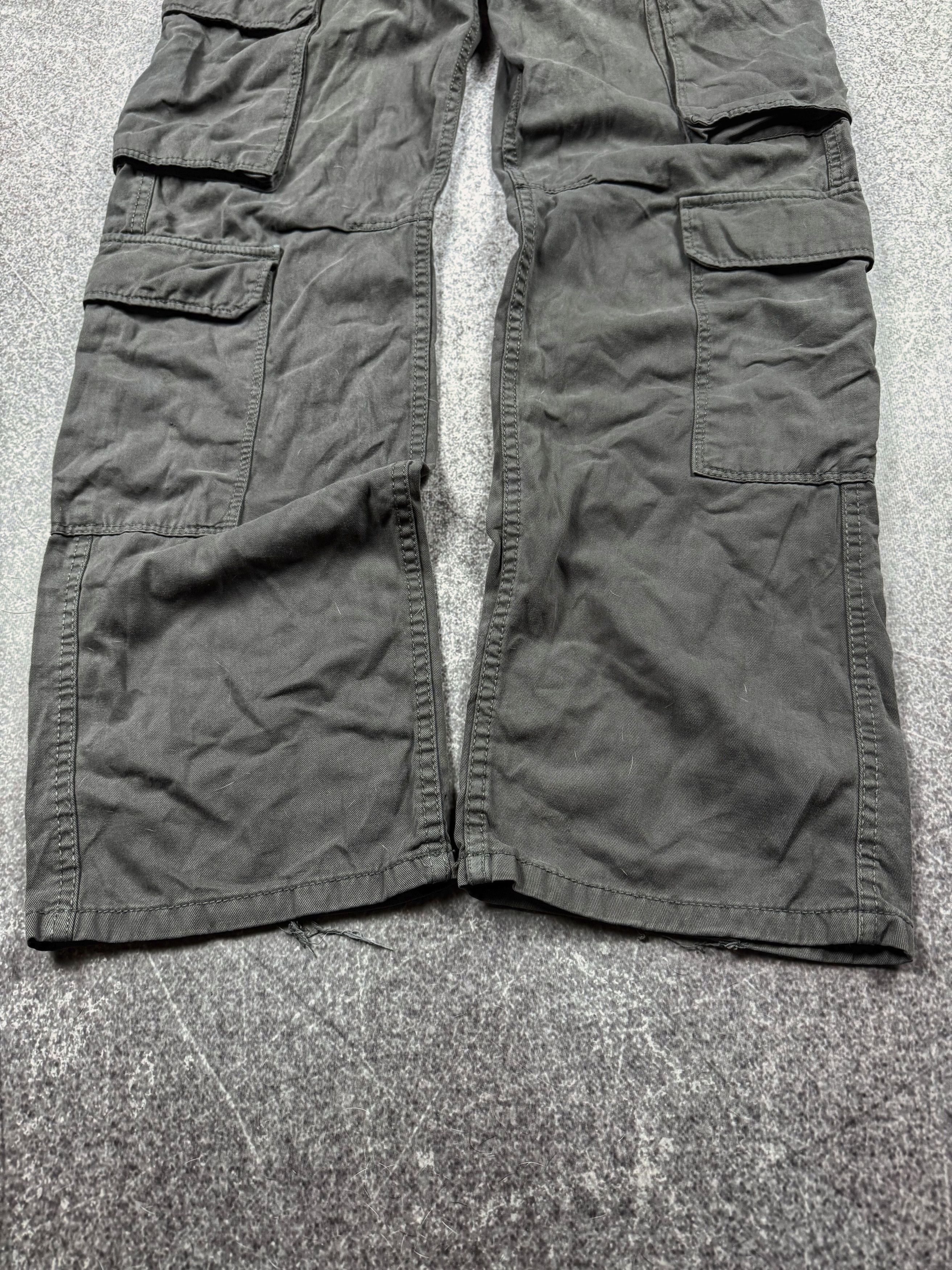 Other VTG BALENCI X RICK OWENS STYLE CARGO JEANS 90S Y2K Size US 30 / EU 46 - 4 Thumbnail