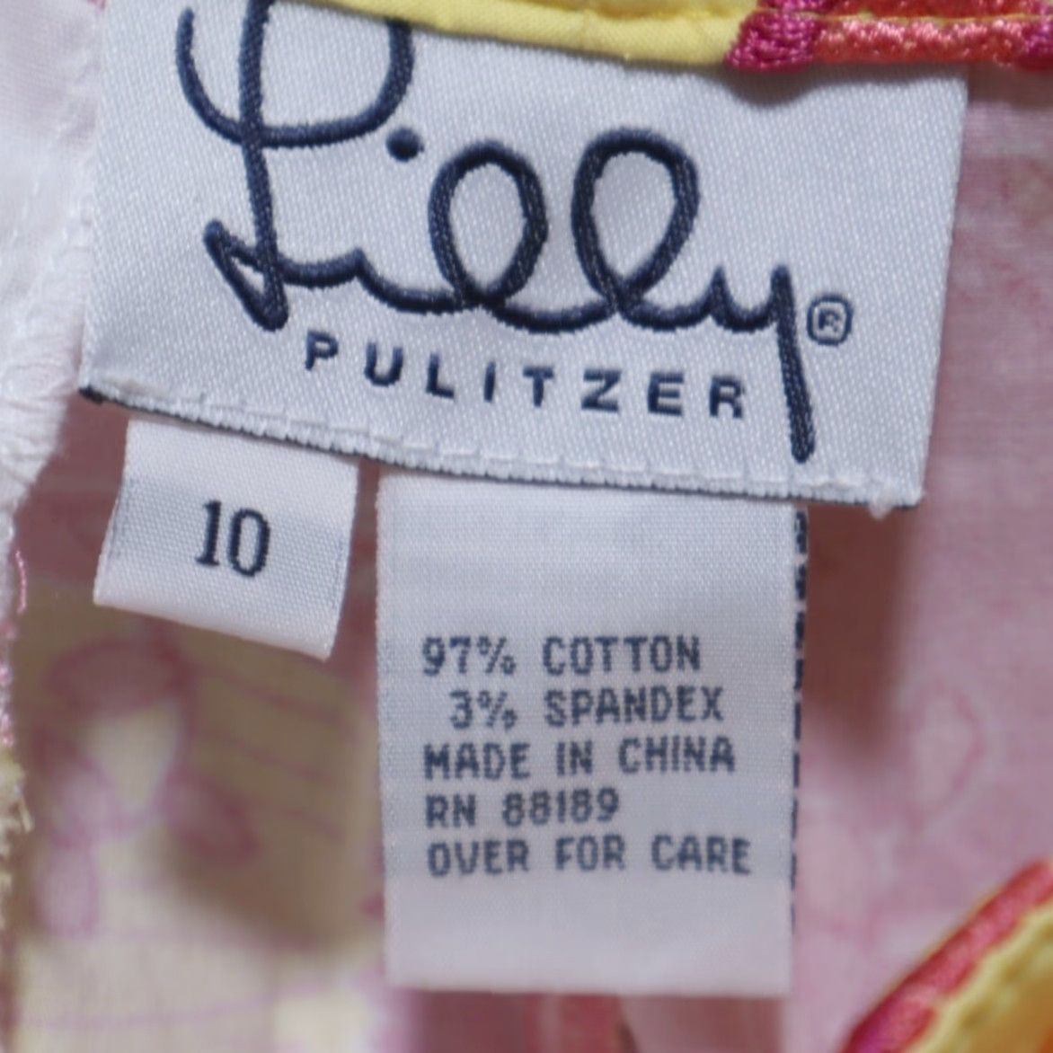 Lilly Pulitzer Lilly Pulitzer Monkey Mommy and Me Crop Pink All Over Print Chino Pants Women's 10 Size 32" / US 10 / IT 46 - 5 Thumbnail