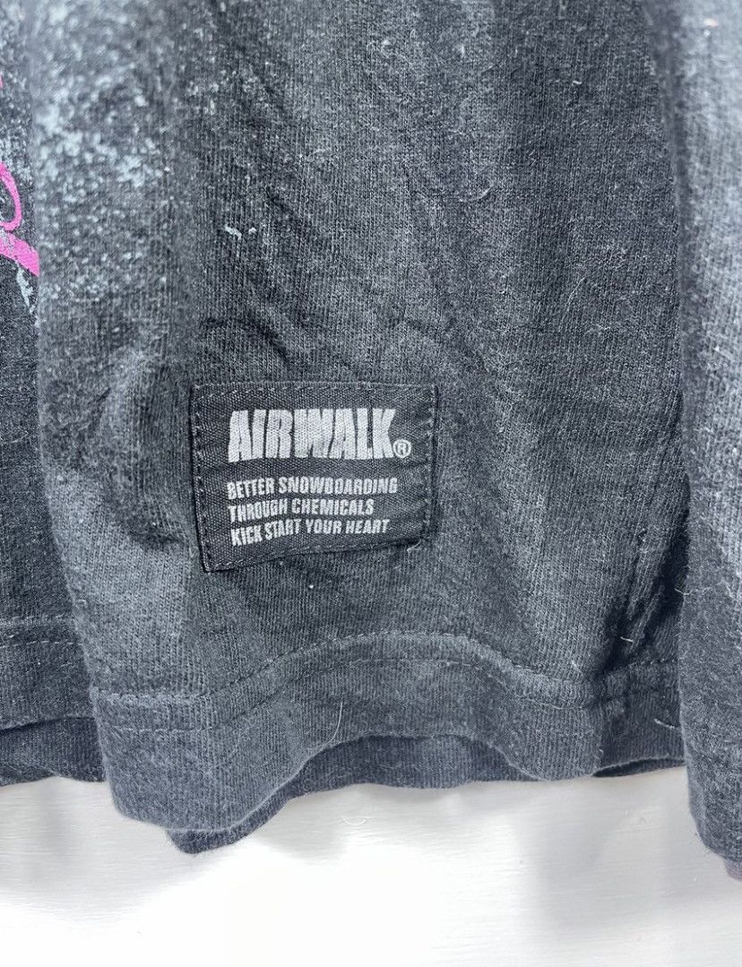 Airwalk Double Layer Airwalk Gothic punk Long sleeve tee ifsix style Size US XL / EU 56 / 4 - 7 Thumbnail