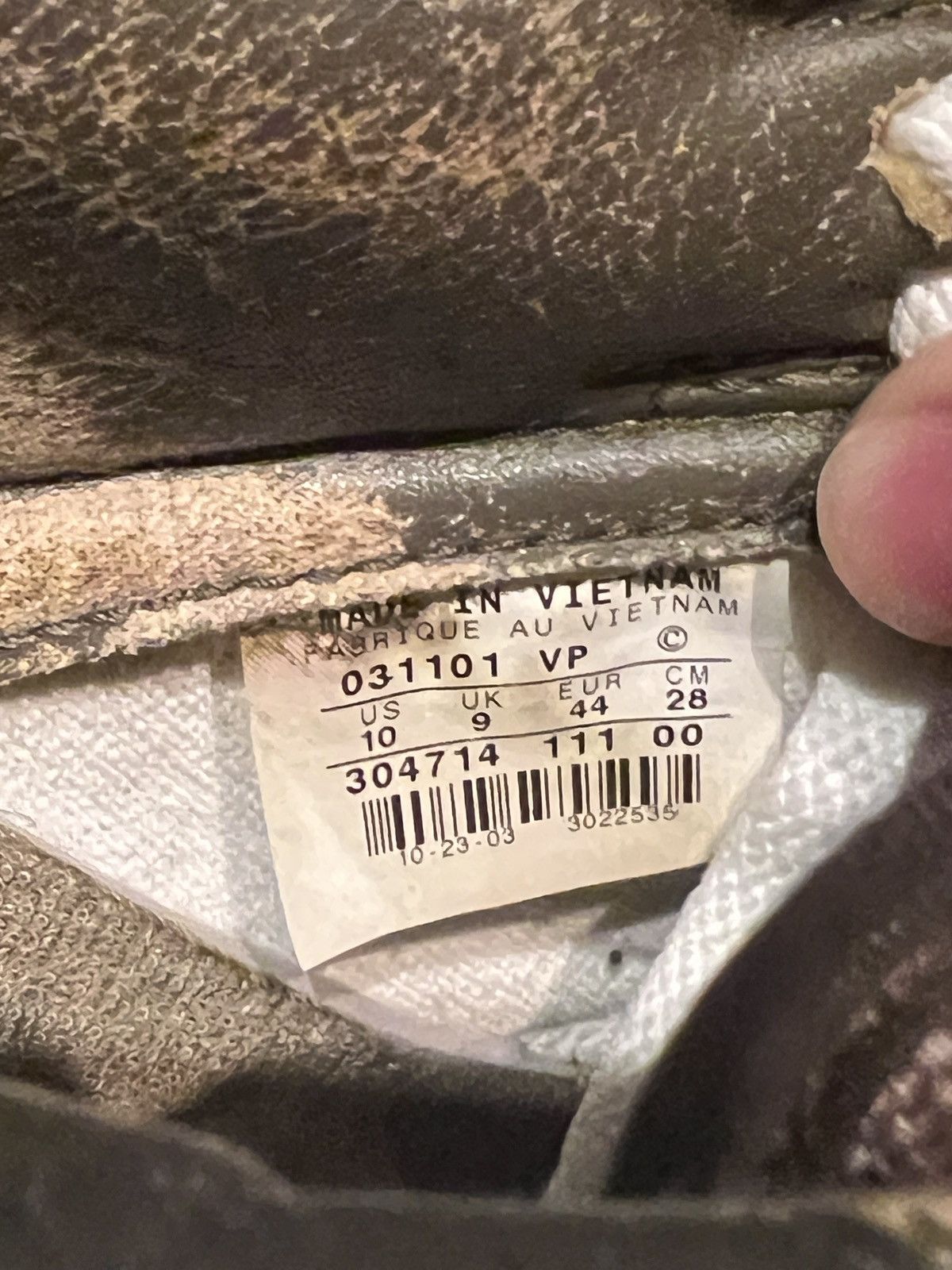 Nike Nike Dunk Low Olive 2002 Size US 10 / EU 43 - 6 Thumbnail