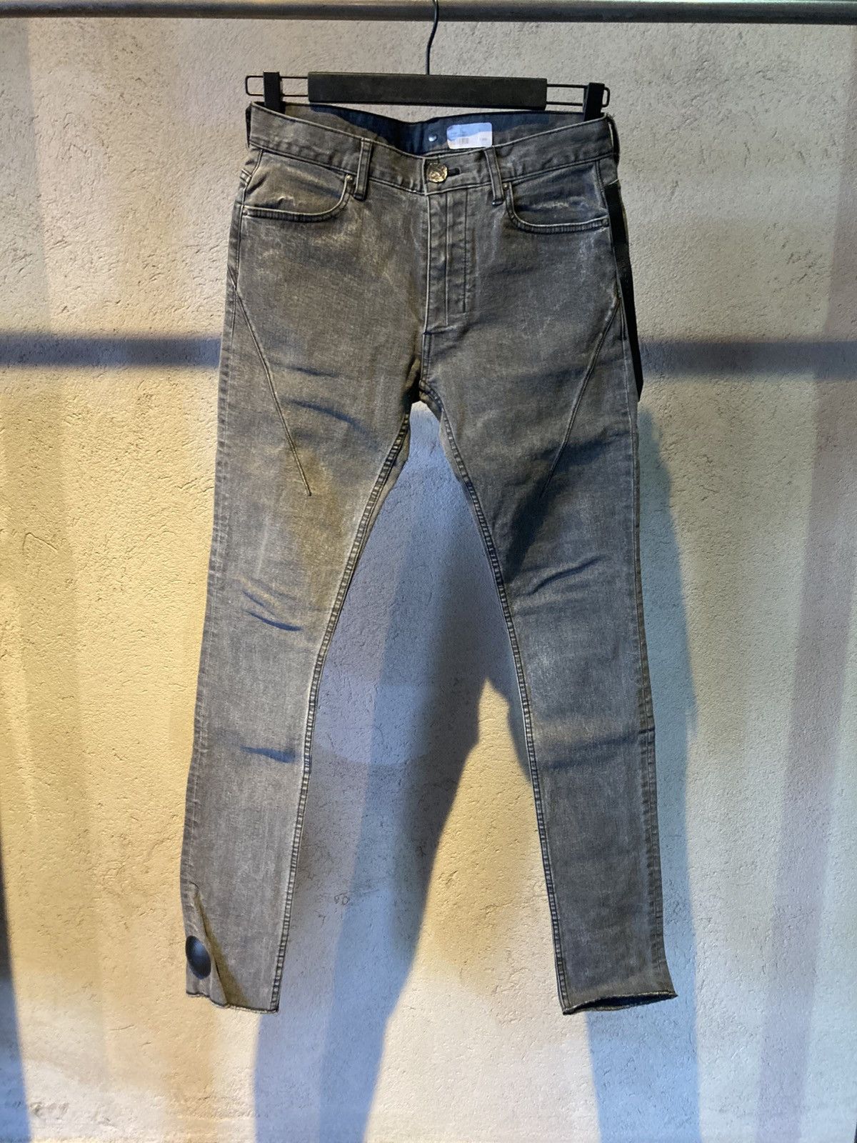 Fagassent Toshiki Aoki Seigeki Grey Denim Size US 28 / EU 44 - 1 Thumbnail