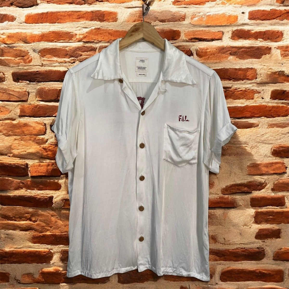 Visvim SS2017 Visvim Irving Camp-Collar "PEERLESS" Satin Shirt Size US M / EU 48-50 / 2 - 5 Thumbnail
