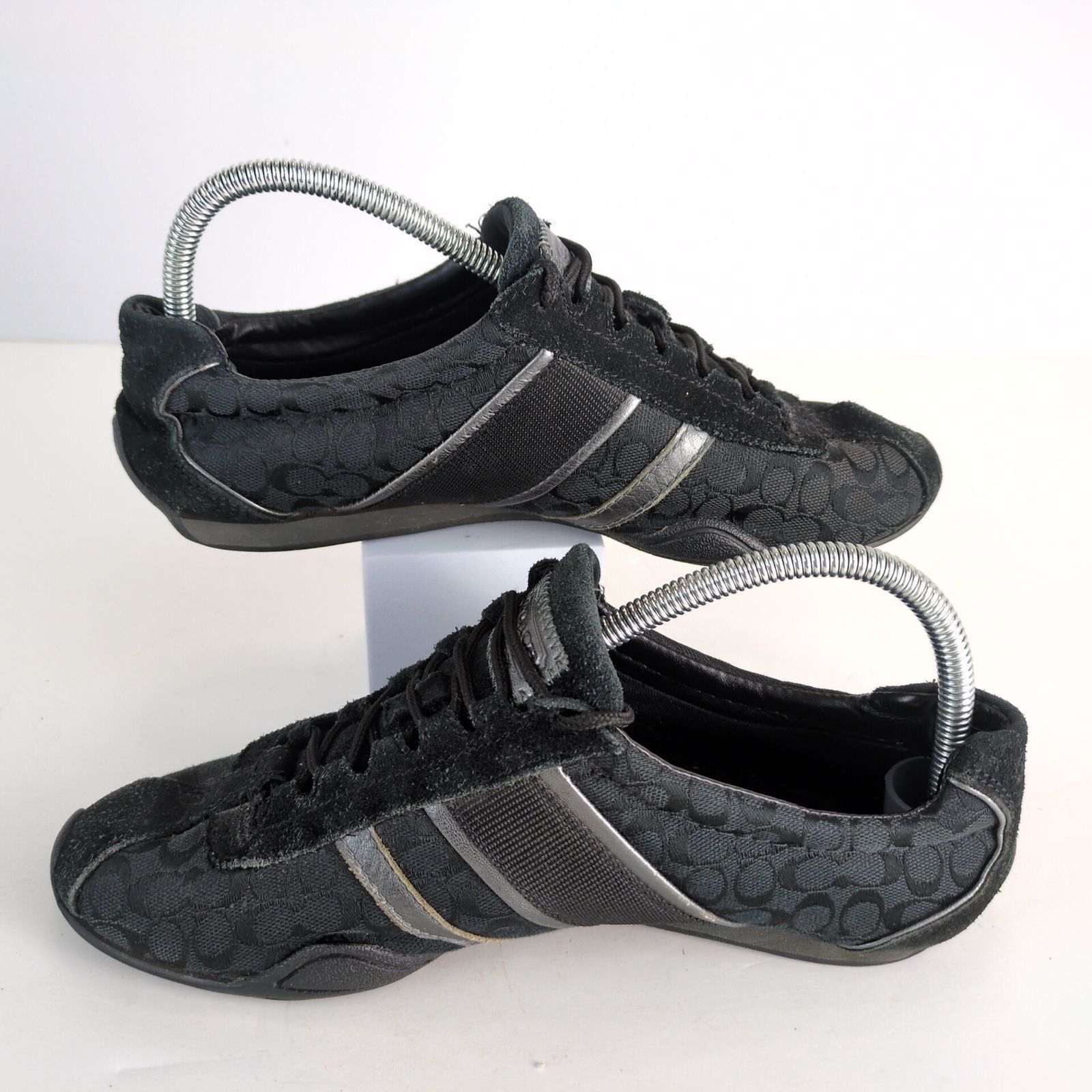 Coach Coach Remonna Women's 8 Sneakers Driving Shoe Jacquard Suede Size US 8 / IT 38 - 8 Thumbnail