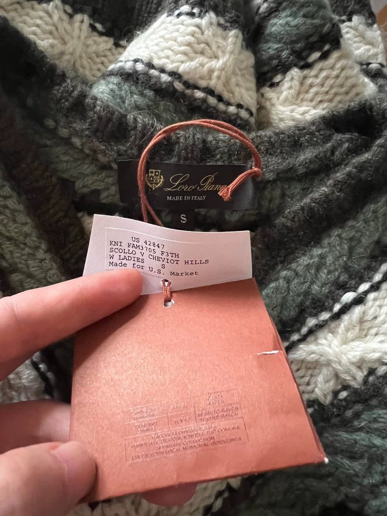 Loro Piana LORO PIANA Sheep's wool sweater Size S / US 4 / IT 40 - 7 Thumbnail