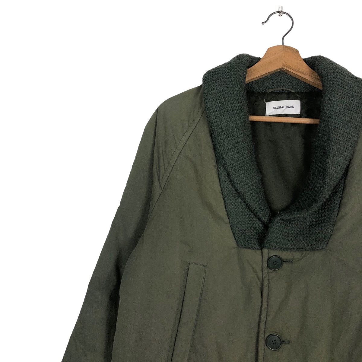 Japanese Brand 🔥Vintage Long Jacket Double Breast Global Work Issey Miyake Size US L / EU 52-54 / 3 - 7 Thumbnail
