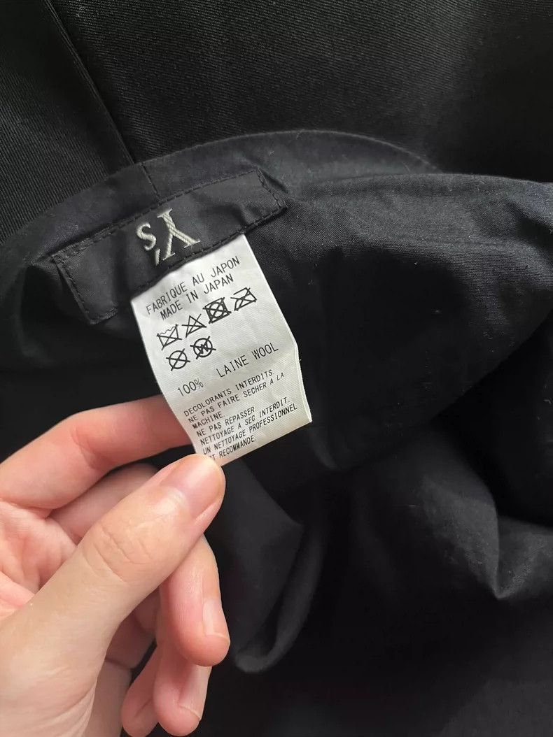 Yohji Yamamoto Yohji Yamamoto Yohji Yamamoto Y'S Hat with Decorative Butt Size ONE SIZE - 2 Thumbnail