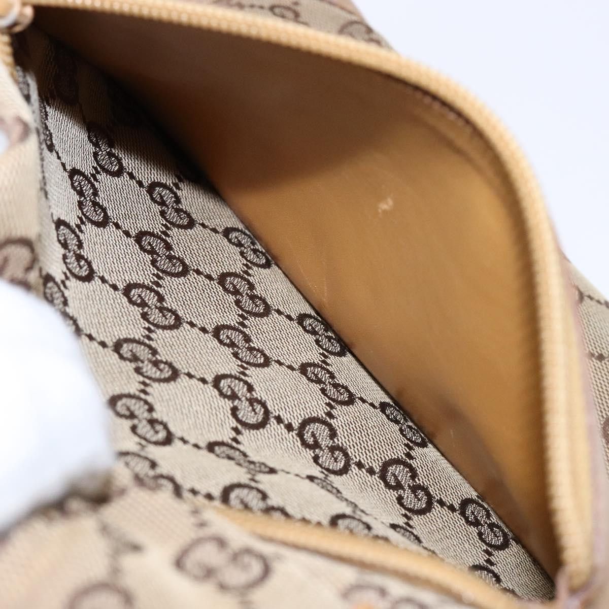 Gucci GUCCI GG Canvas Tote Bag Beige Silver 019 019 Size ONE SIZE - 24 Thumbnail