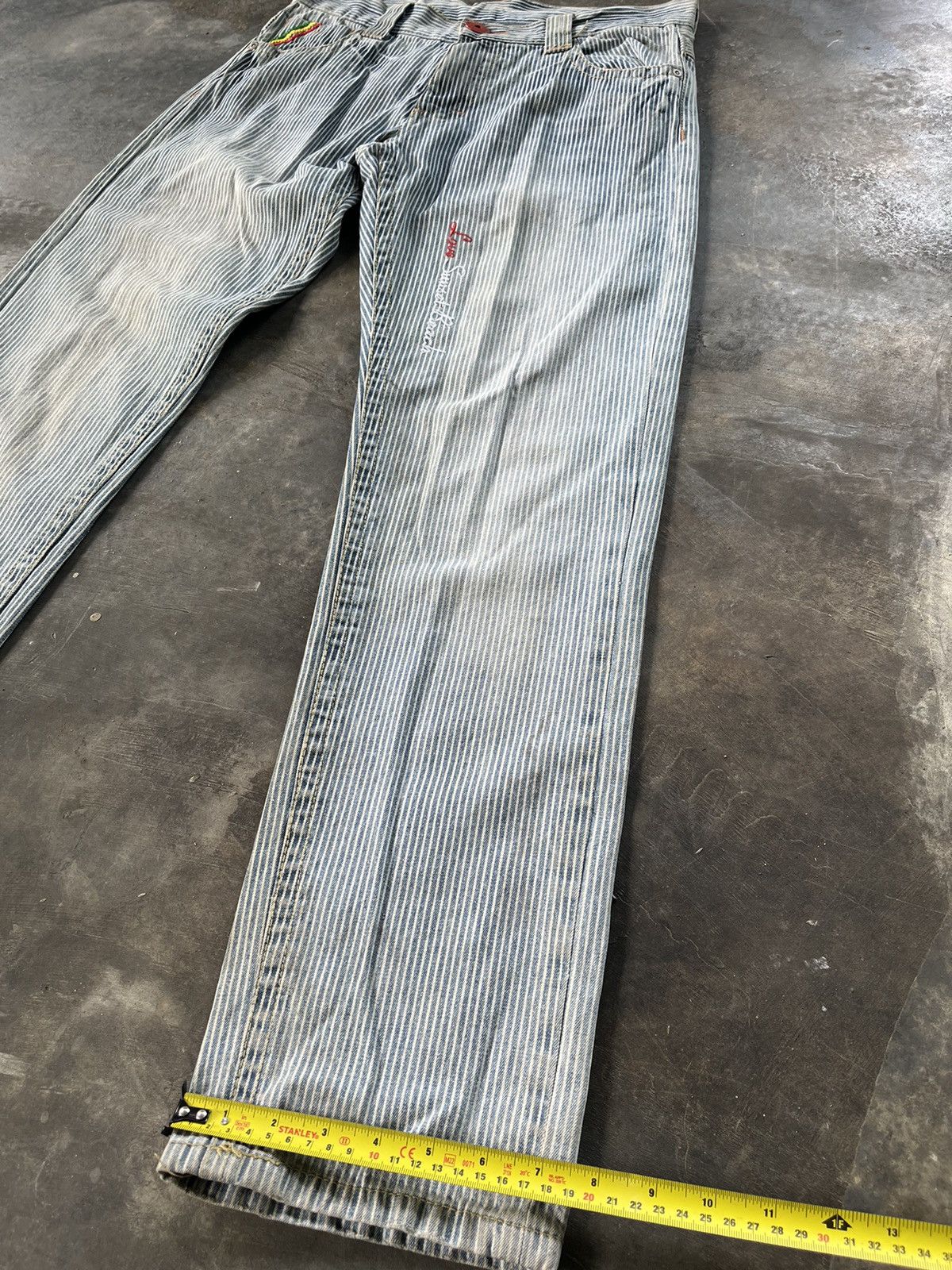 Hysteric Glamour × Japanese Brand × Vintage Hickory Denim Hysteric Inspired Size US 31 - 11 Thumbnail