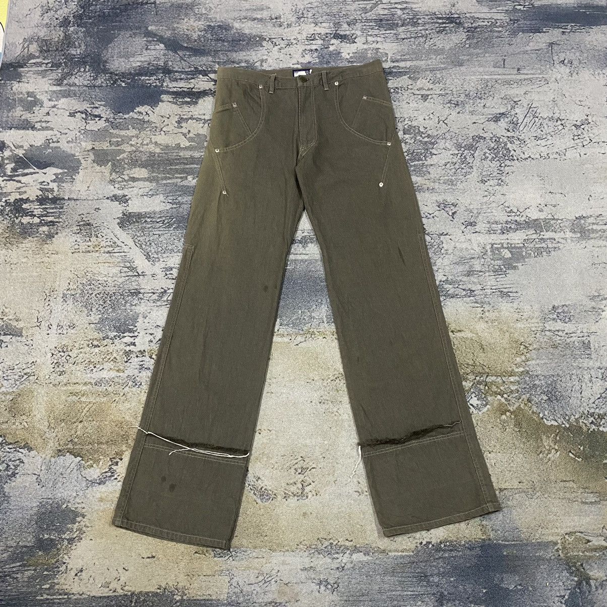 Japanese Brand × Vintage Vintage Japanese North Nice Design Denim Pants Size US 32 / EU 48 - 1 Thumbnail