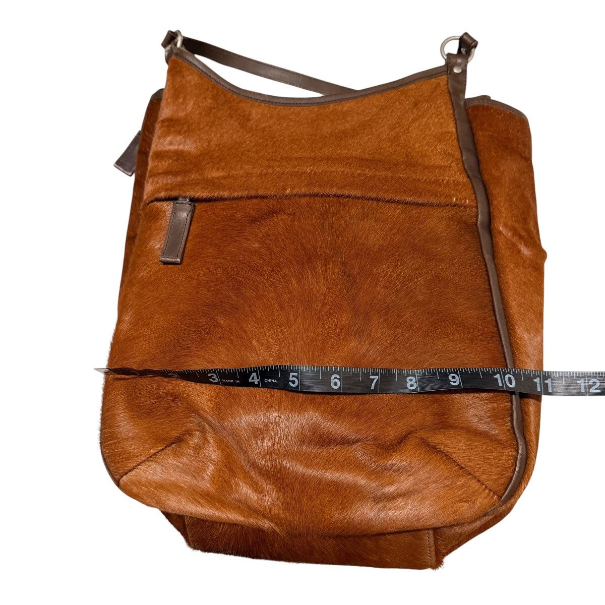 Yohji Yamamoto 761 Yohji Yamamoto Y'SACCS bag brown calf hair leather Size ONE SIZE - 18 Thumbnail