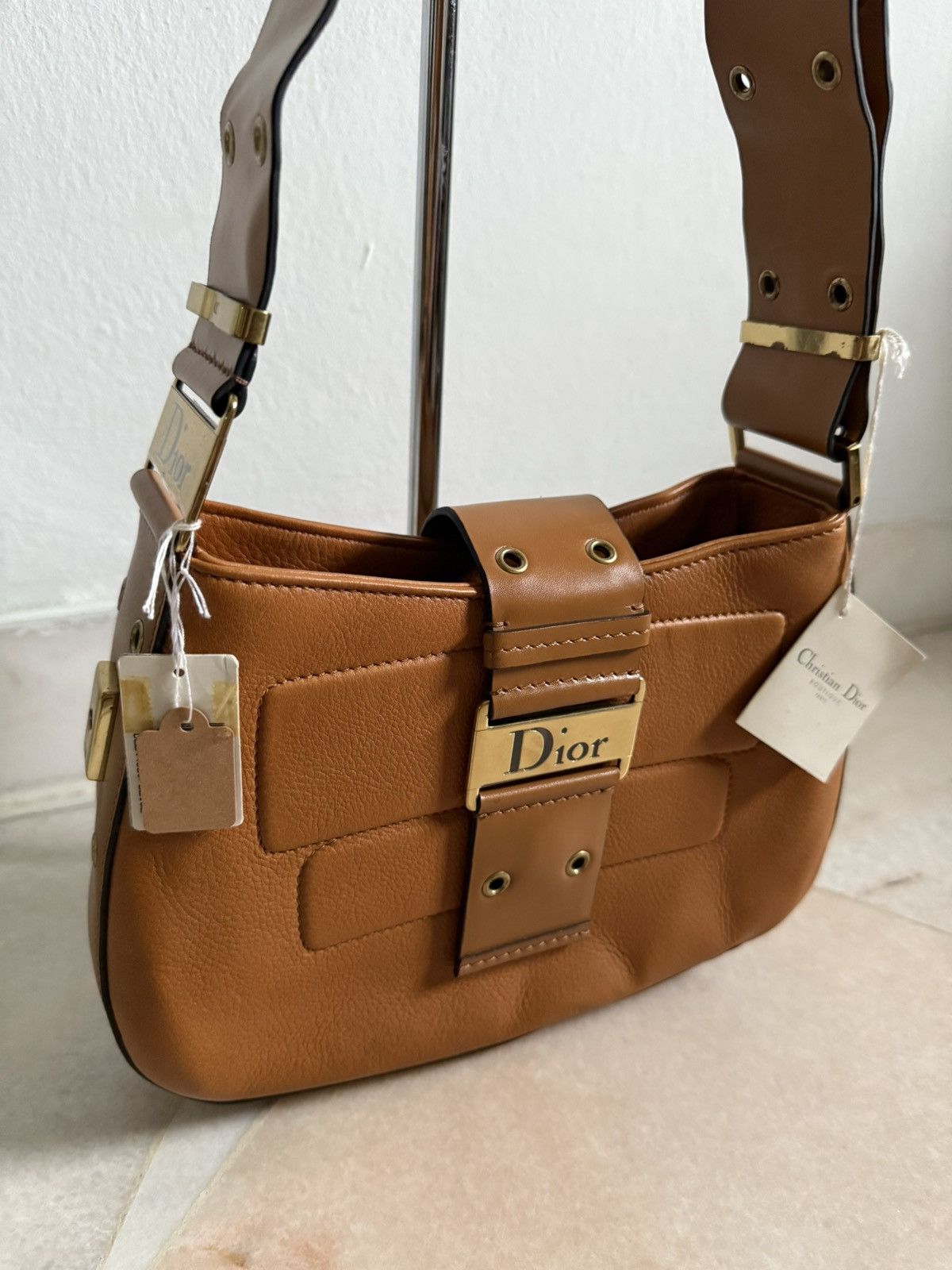 Dior 2002 Dior Street Chic Colombus shoulder bag Galliano era Size ONE SIZE - 14 Thumbnail