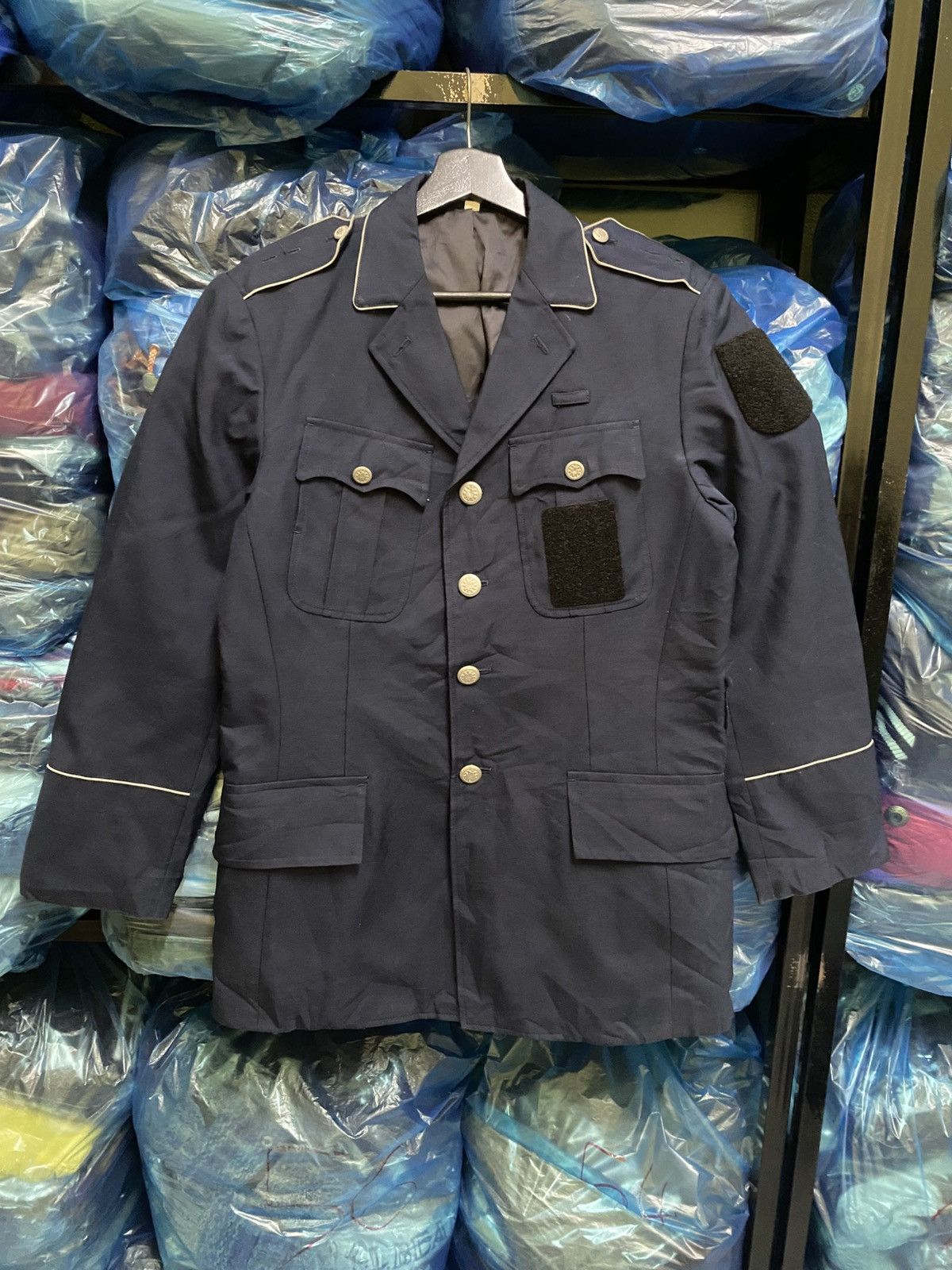 Other VINTAGE 80S MILITARY UNIFORM JACKET Size US M / EU 48-50 / 2 - 1 Thumbnail