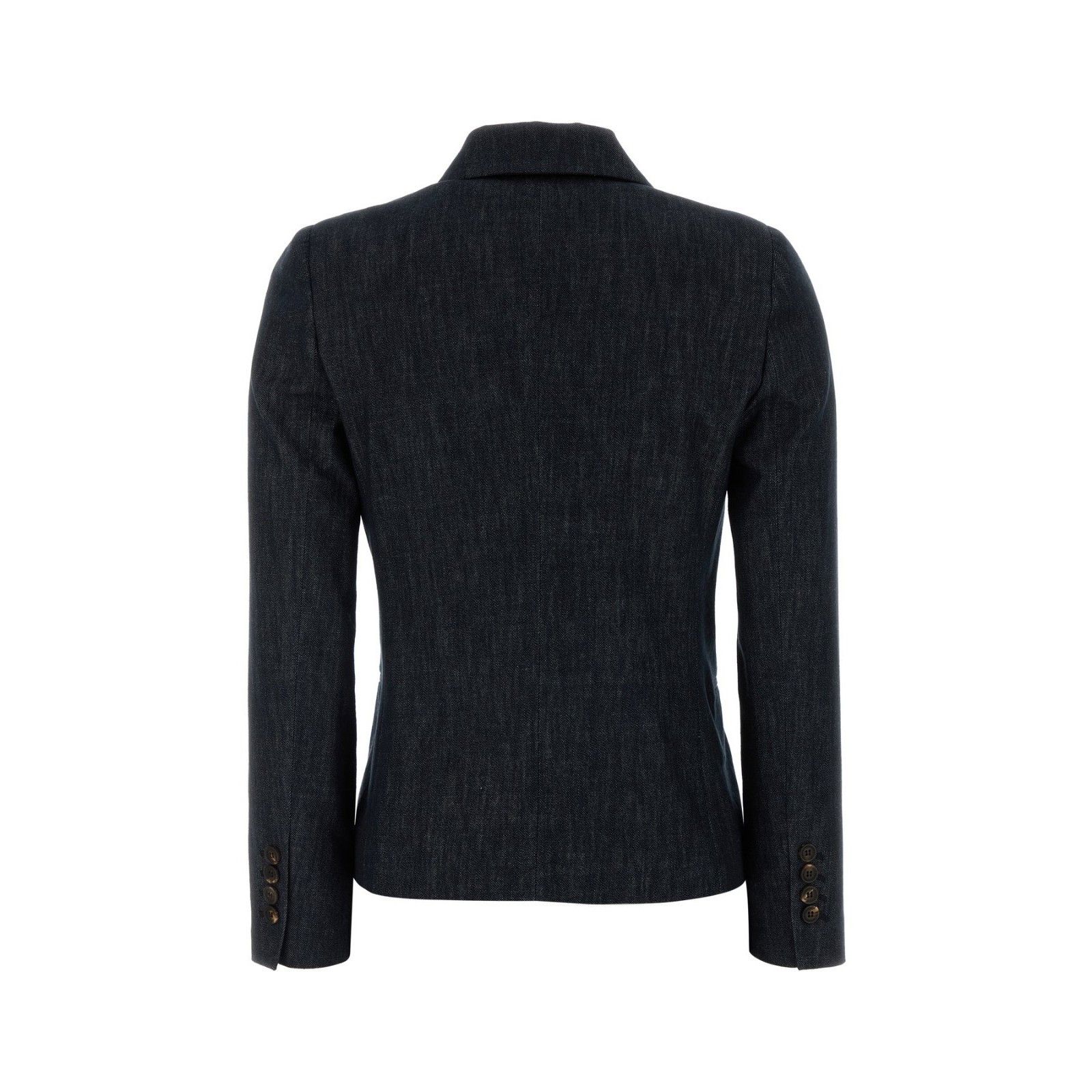Brunello Cucinelli BRUNELLO CUCINELLI blue denim Blazer Jacket New & Authentic Size L / US 10 / IT 46 - 2 Thumbnail