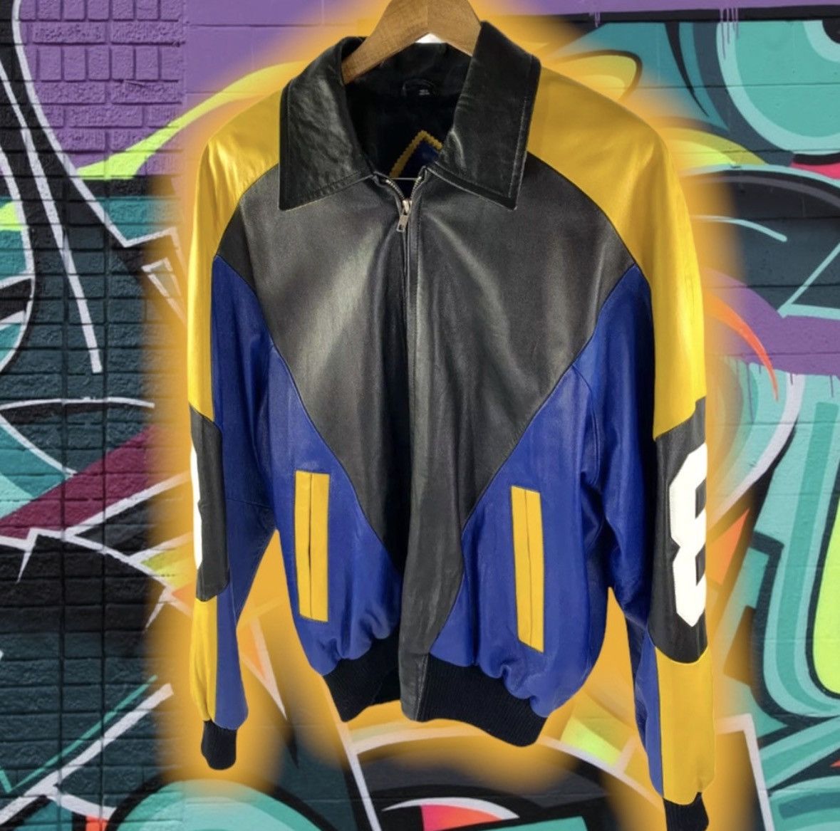 Michael Hoban 1990S MICHAEL HOBAN Vintage 🎱8-Ball JACKET 🧥 Size US M / EU 48-50 / 2 - 4 Thumbnail