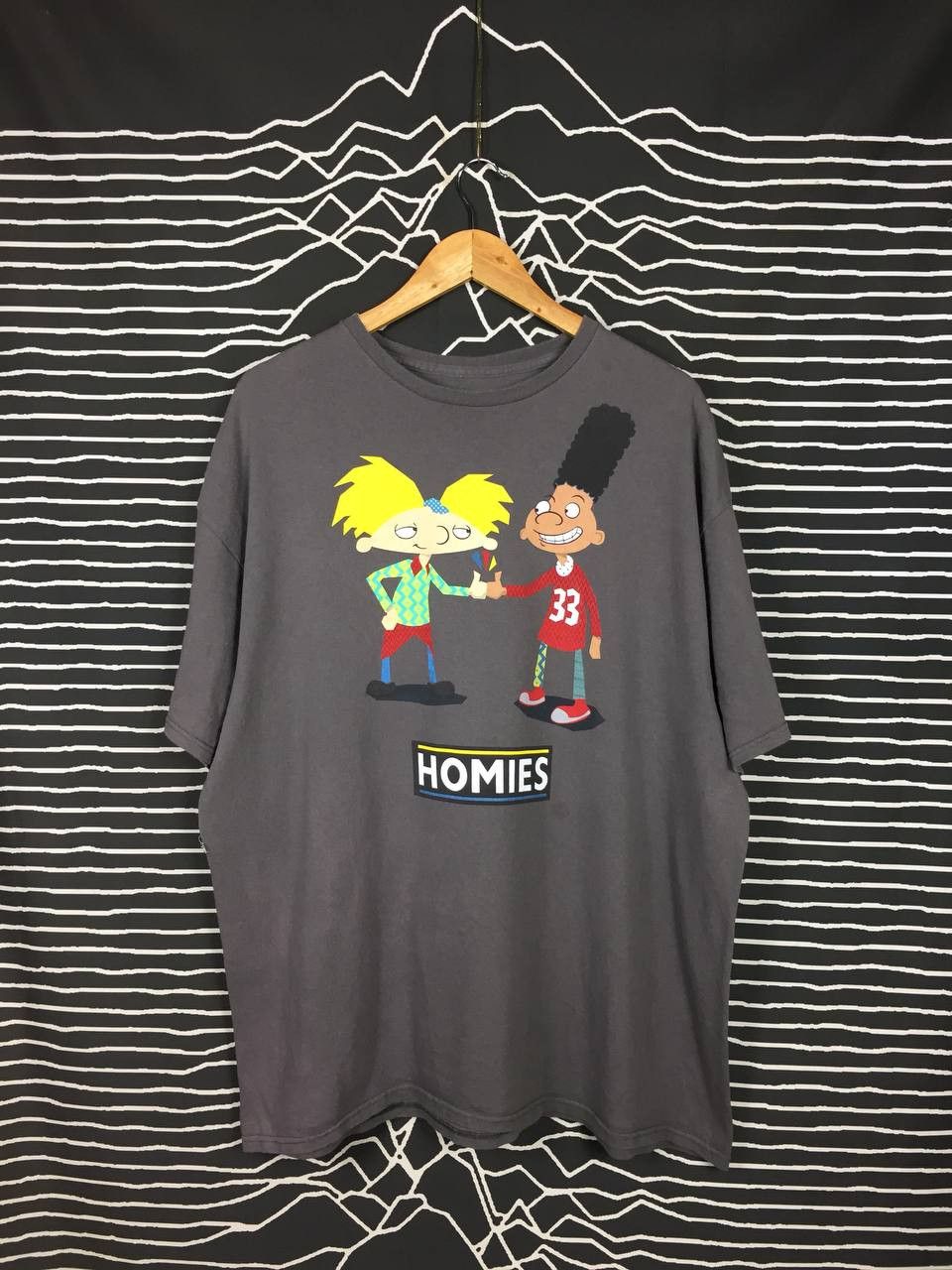 Cartoon Network × Nickelodeon × Vintage Nickelodeon Hey Arnold! Animated TV Series Cartoon Tee Size US XXL / EU 58 / 5 - 1 Thumbnail