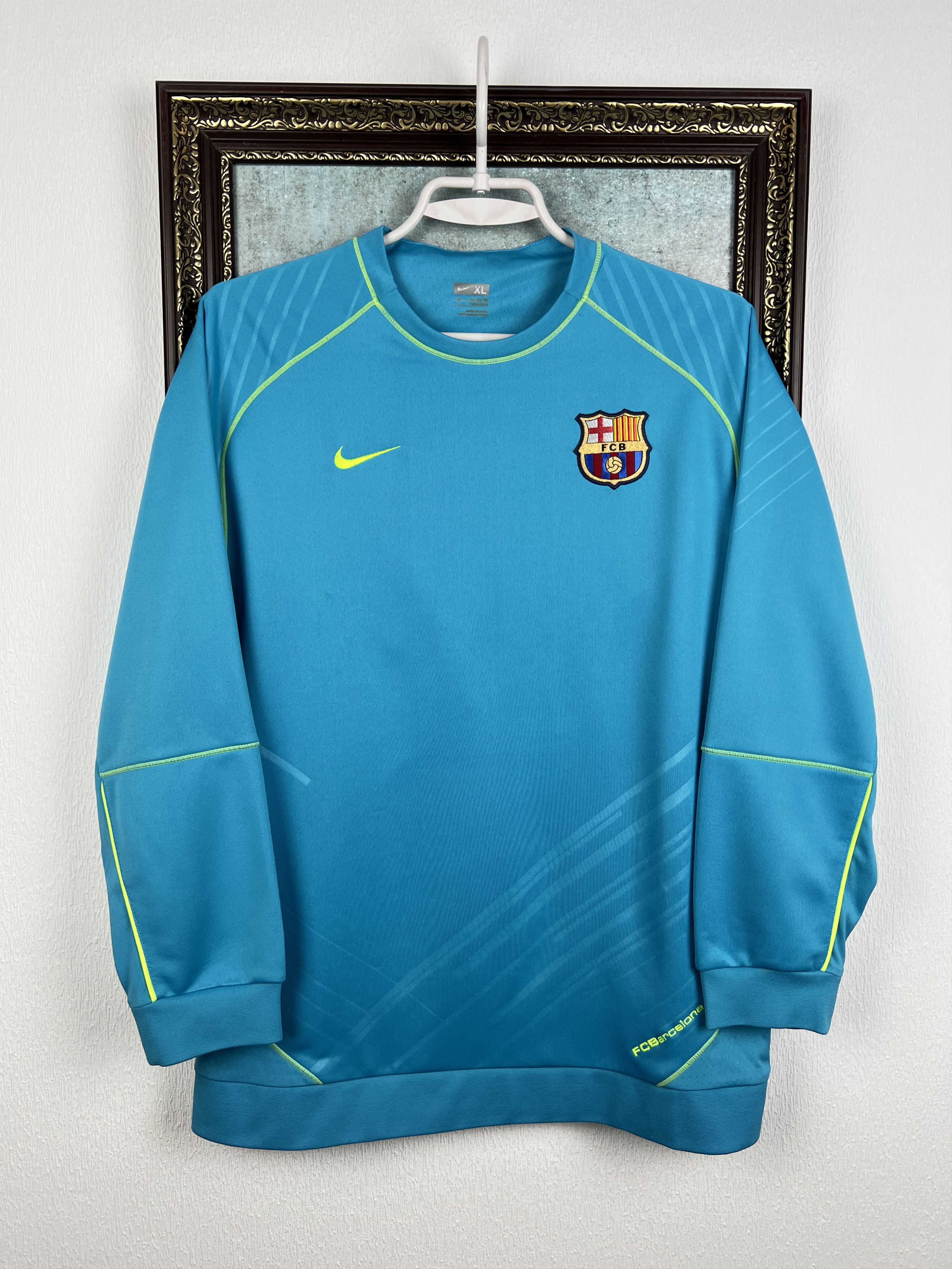 Nike × Vintage Vintage Nike Barcelona Training Football Sweatshirt