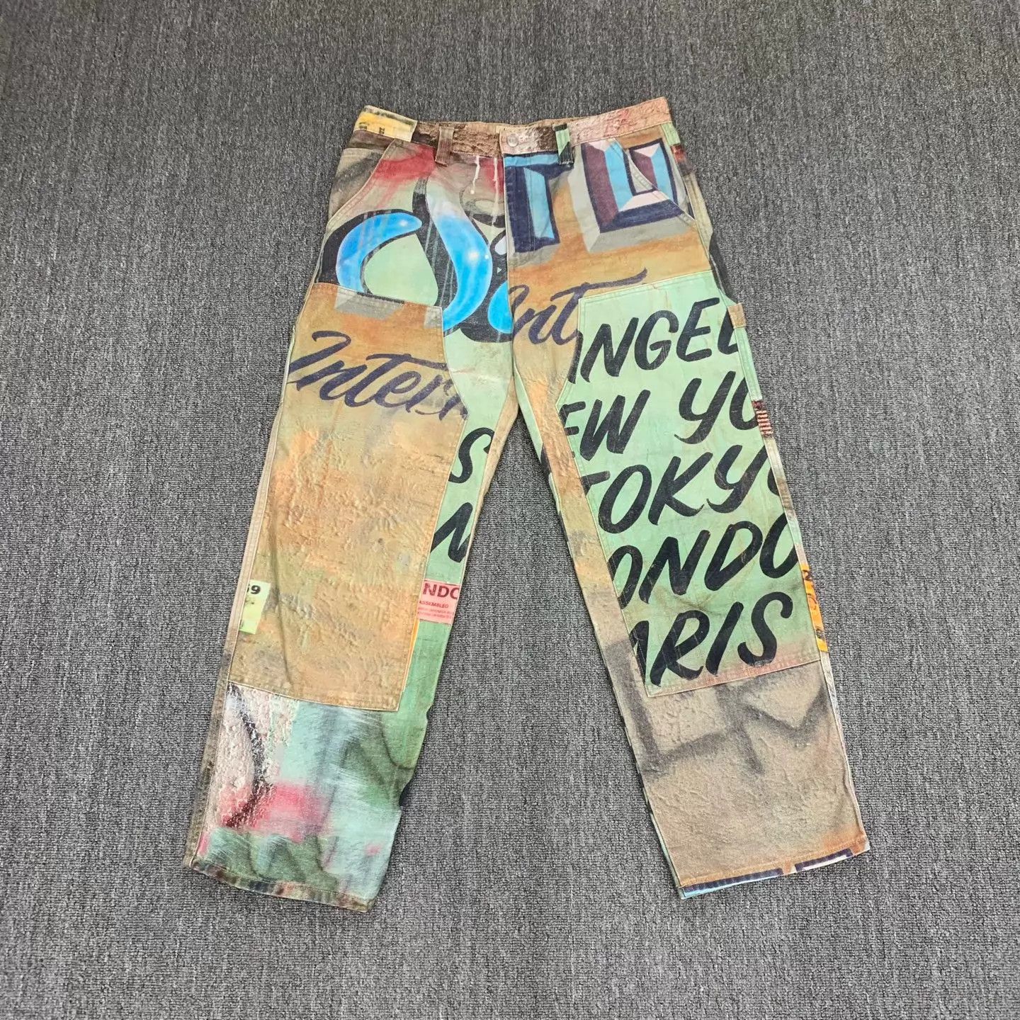Designer × Streetwear × Stussy Stussy Alfonso Canvas Work Pant