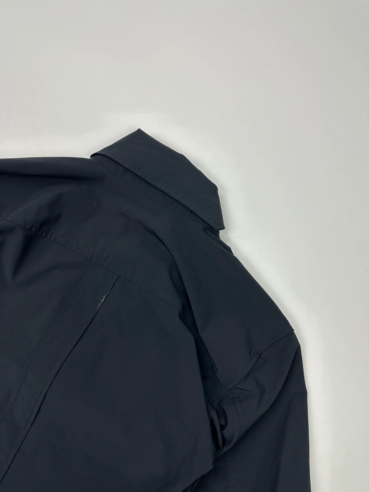 Prada Prada Sport SS2000 V Neck Light Nylon Navy Blue Top Shirt Size M / US 6-8 / IT 42-44 - 11 Thumbnail