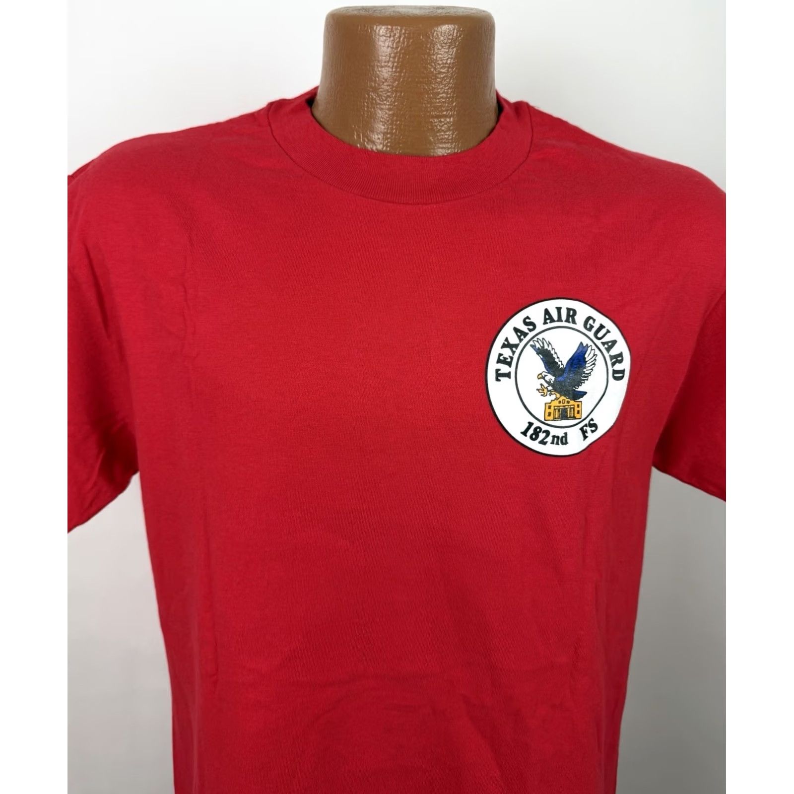 Vintage VINTAGE Texas Air National Guard Shirt Mens Medium 90s Military T-shirt Cowboy Red Size US M / EU 48-50 / 2 - 3 Thumbnail