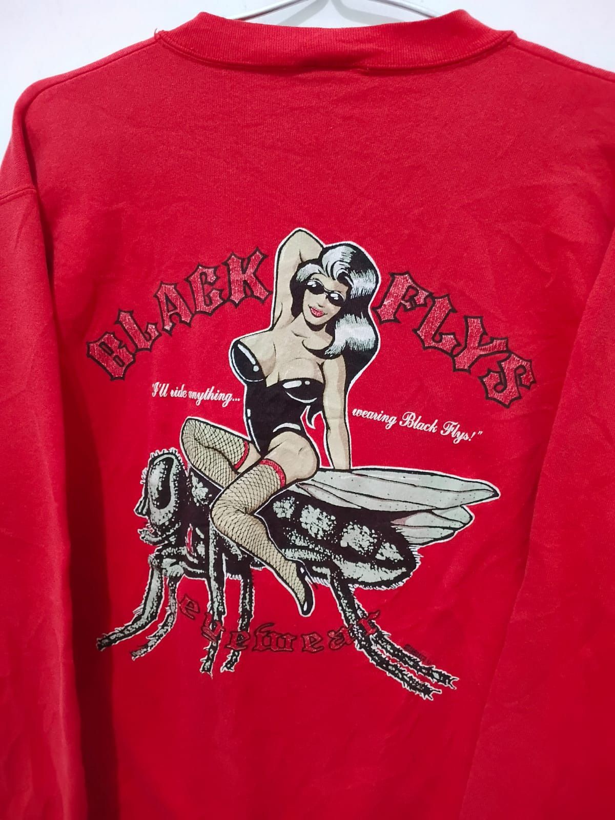 Vintage Vtg 90s BLACK FLYS eyewear skateboard surf Hookups Pornstar Size US L / EU 52-54 / 3 - 7 Thumbnail
