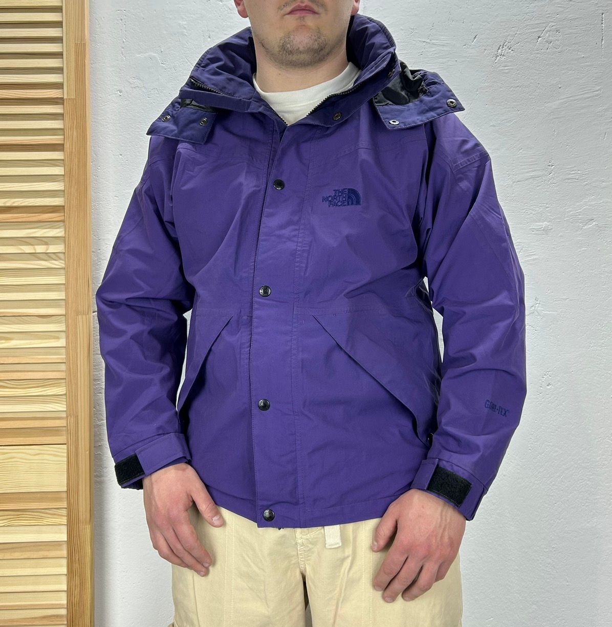 Pre-owned The North Face X Vintage The North Face Vintage Gore Tex Jacket In Violet