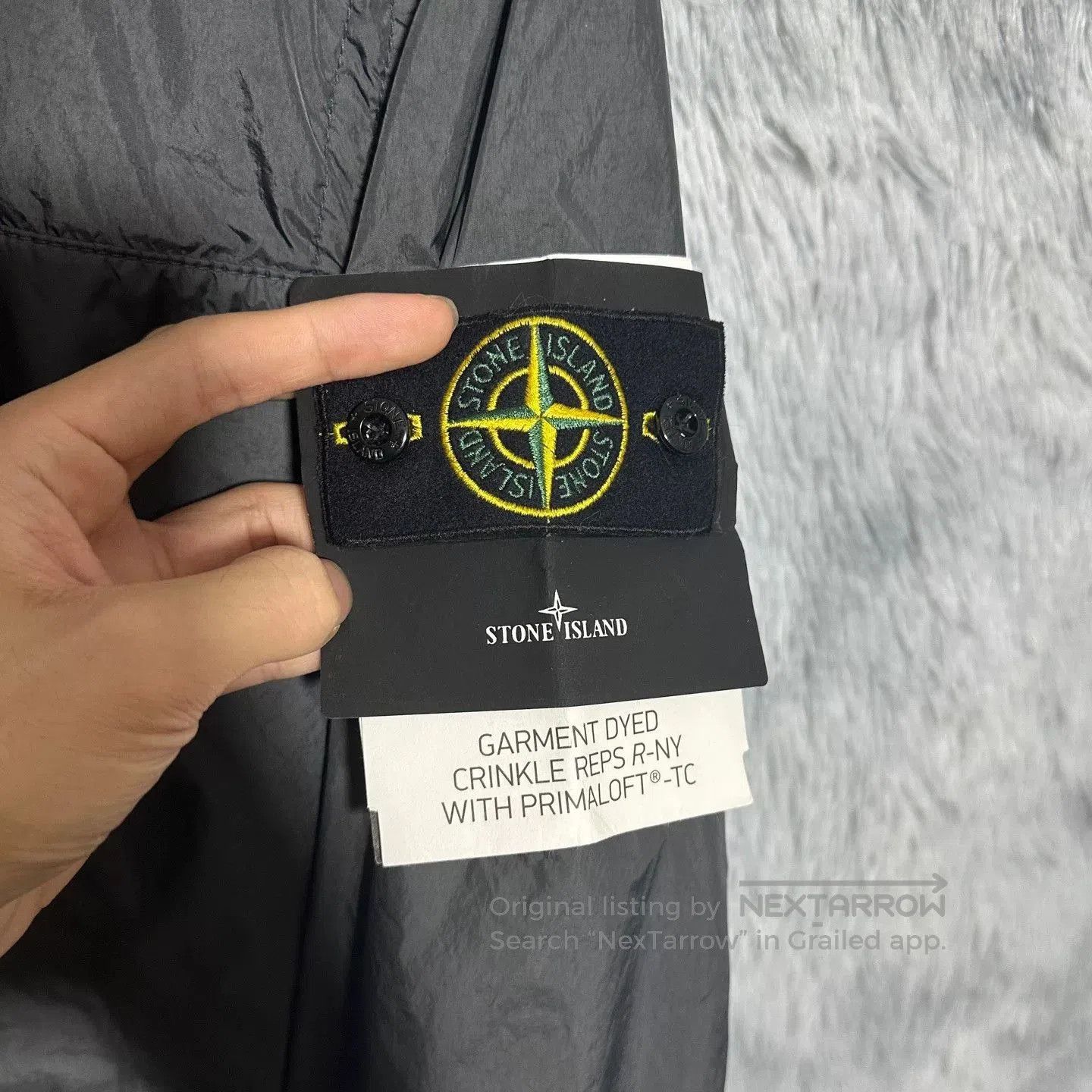 Stone Island stone island nylon padded jacket charcoal gray. Size US L / EU 52-54 / 3 - 3 Thumbnail