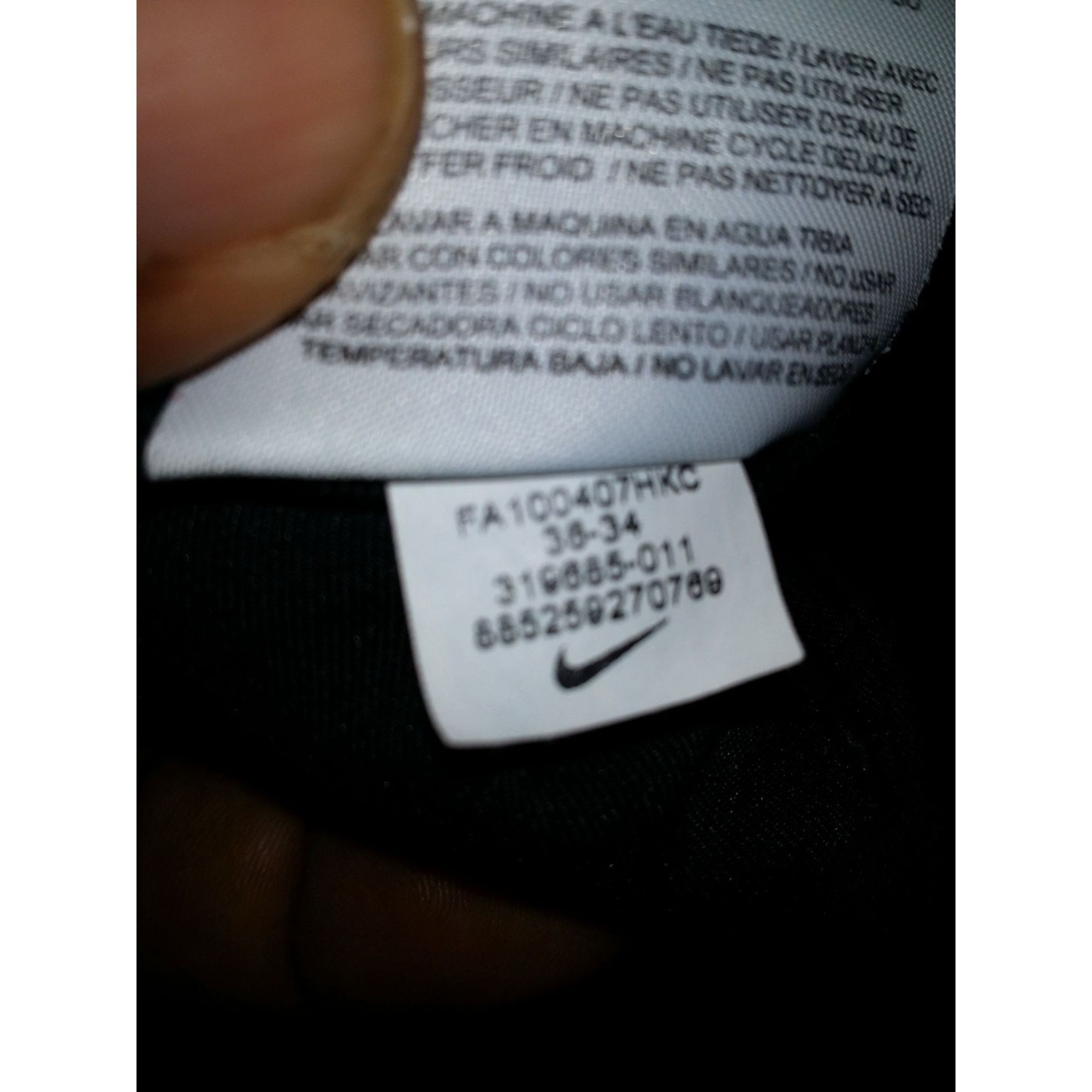 Nike Nike Golf Mens Performance Dri Fit Pants Black Sz 36x34 Outd Size US 36 / EU 52 - 5 Thumbnail