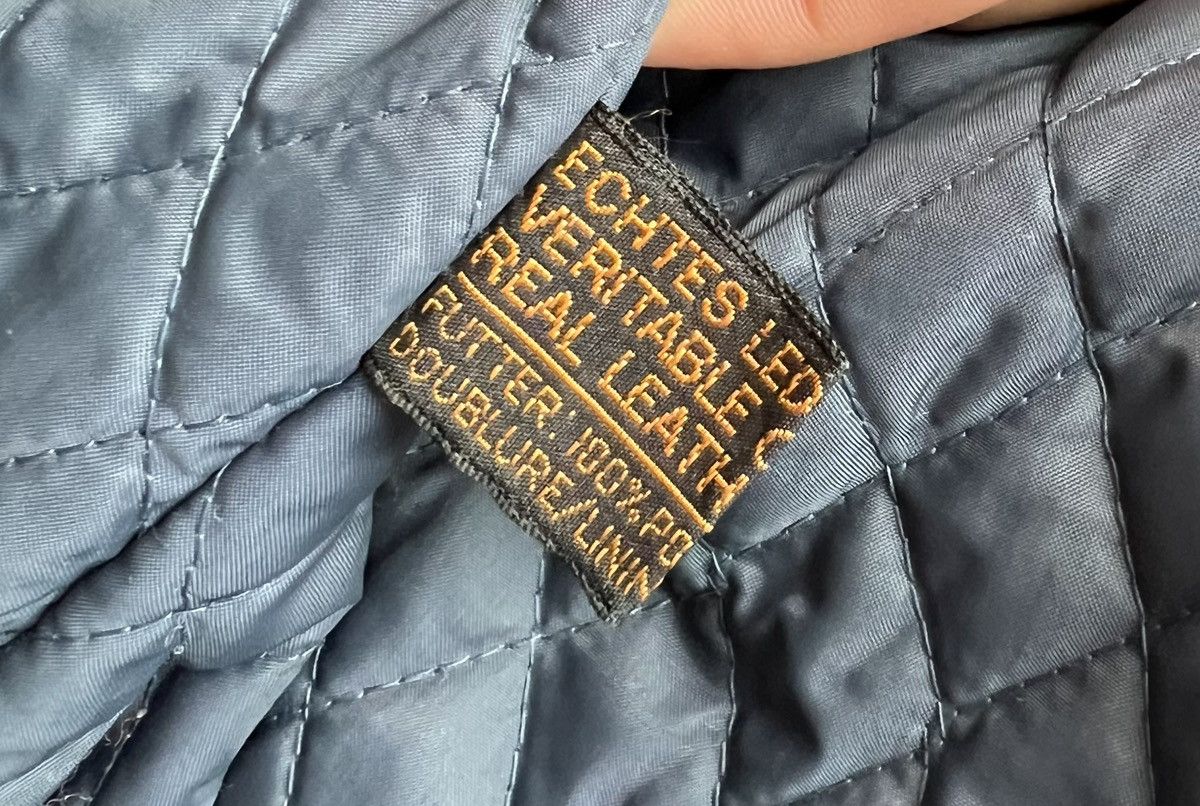 Hein Gericke × Vintage Vintage 90s Hein Gericke Leather Biker Zipper Racing Jacket Size US M / EU 48-50 / 2 - 15 Thumbnail