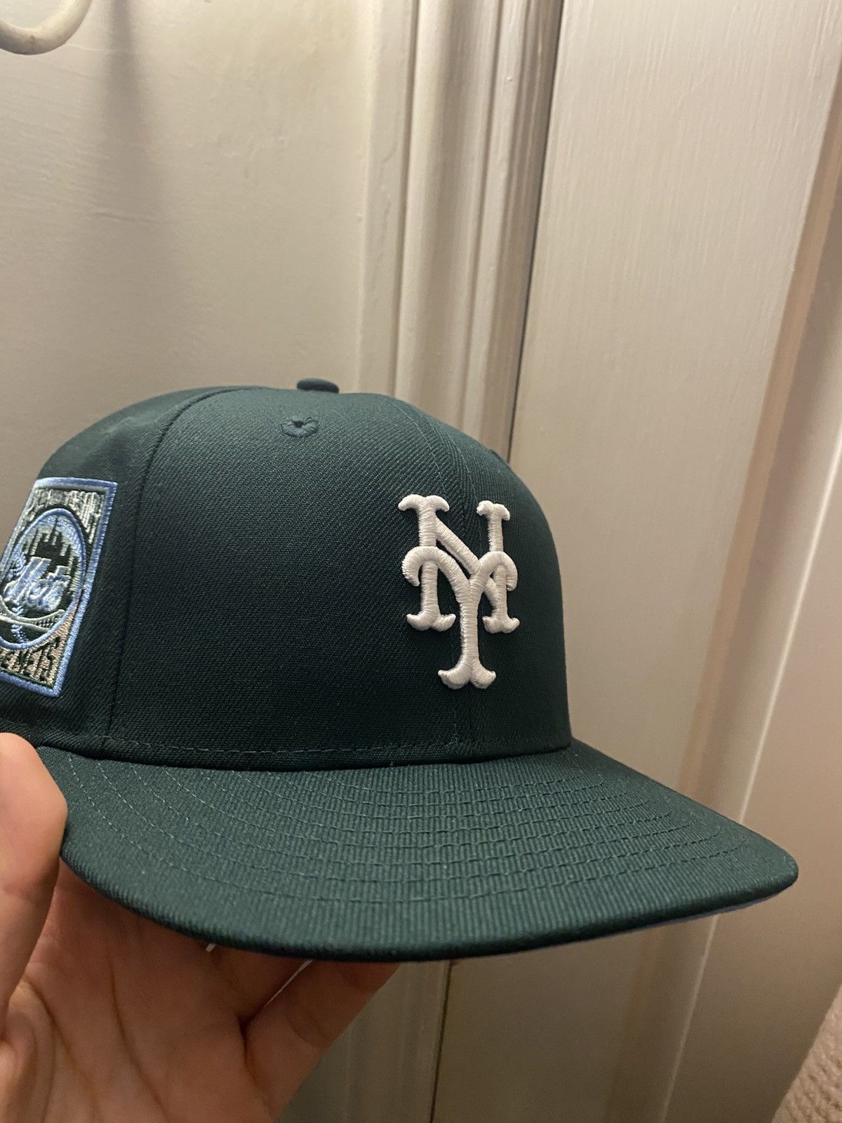 Hat Club New York Mets Fitted Hat Size 7 1/8 Size ONE SIZE - 2 Thumbnail